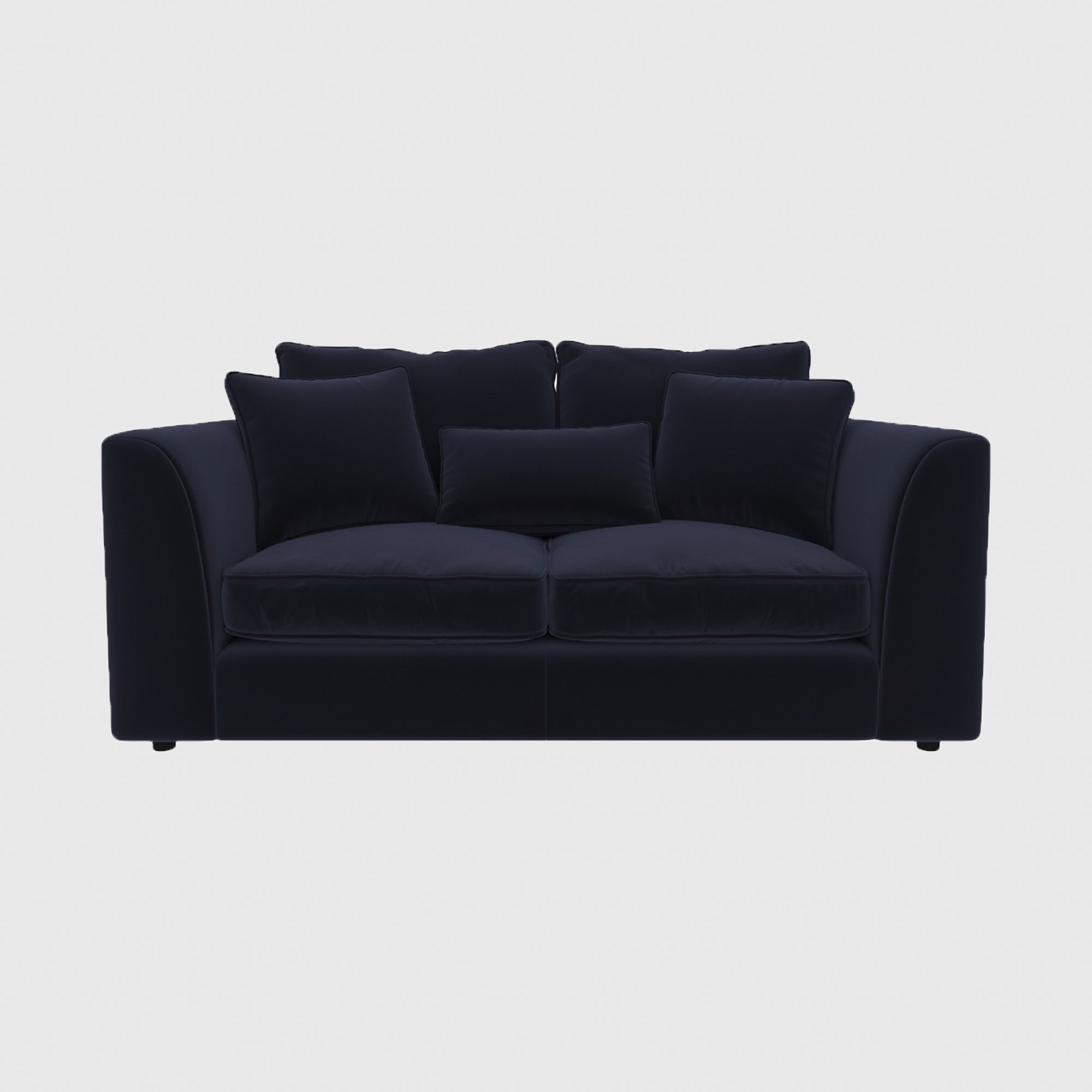 Harrington Small Sofa, Purple Fabric | Barker & Stonehouse