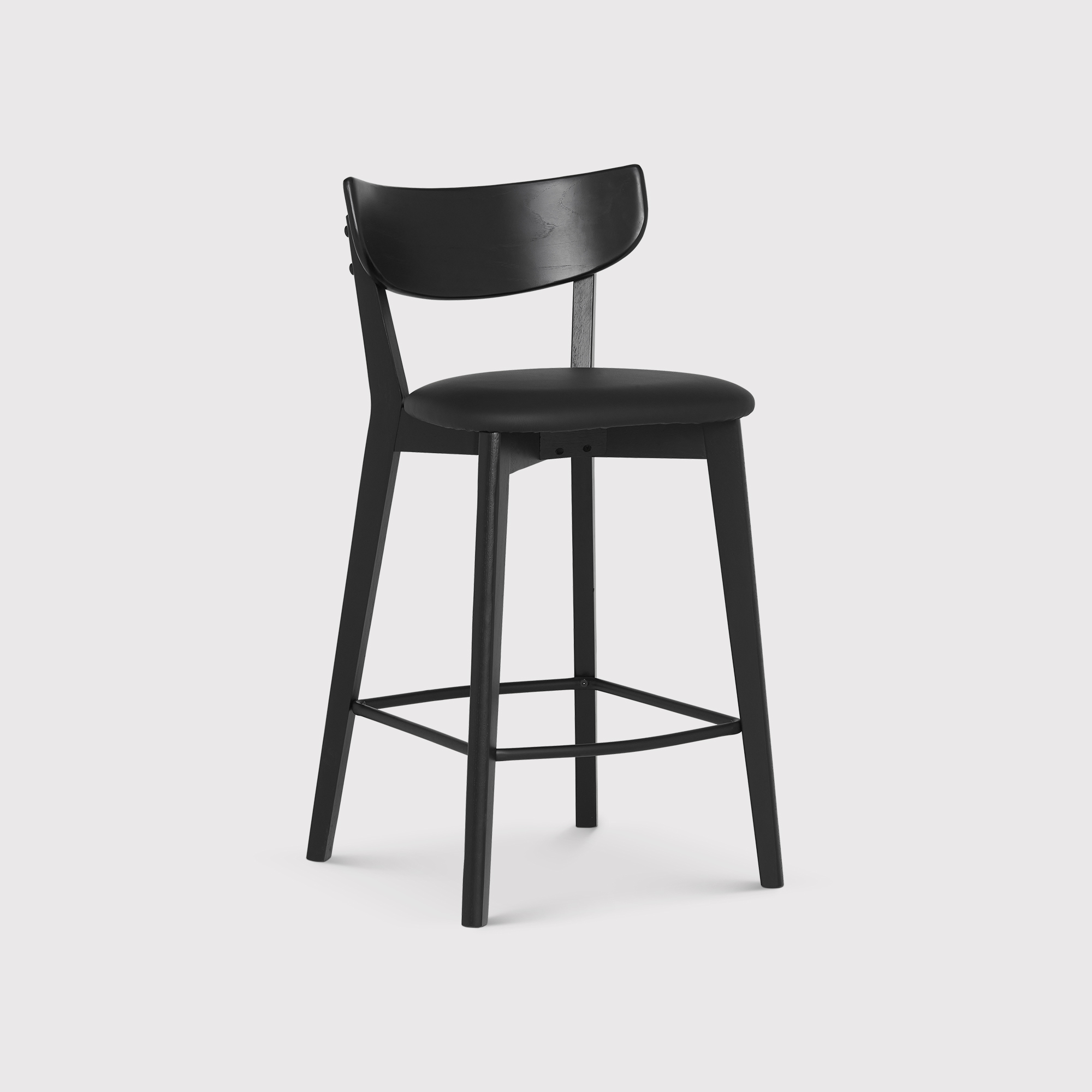 Jessa Pero Counter Stool, Black | Barker & Stonehouse