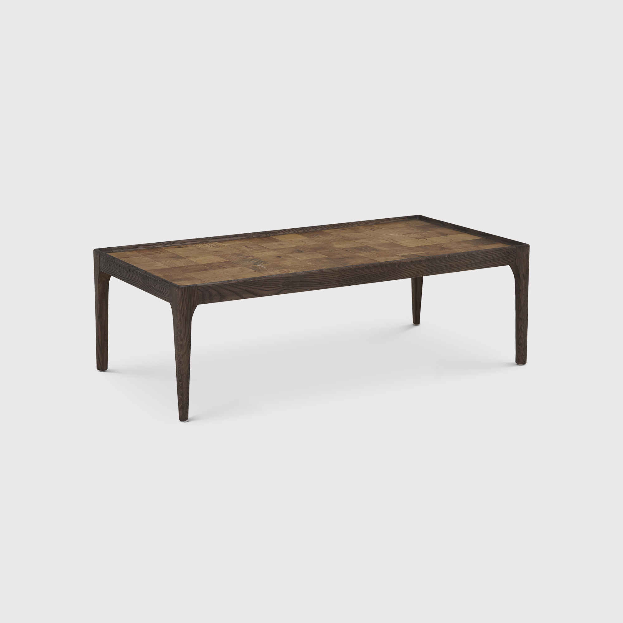 Jude Coffee Table With Inlay, Brown | Barker & Stonehouse