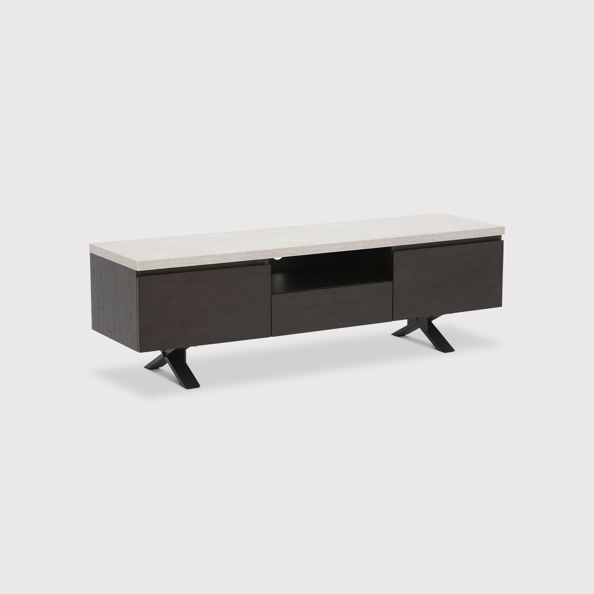 Kalmer Tv Stand, Brown | Barker & Stonehouse thumbnail