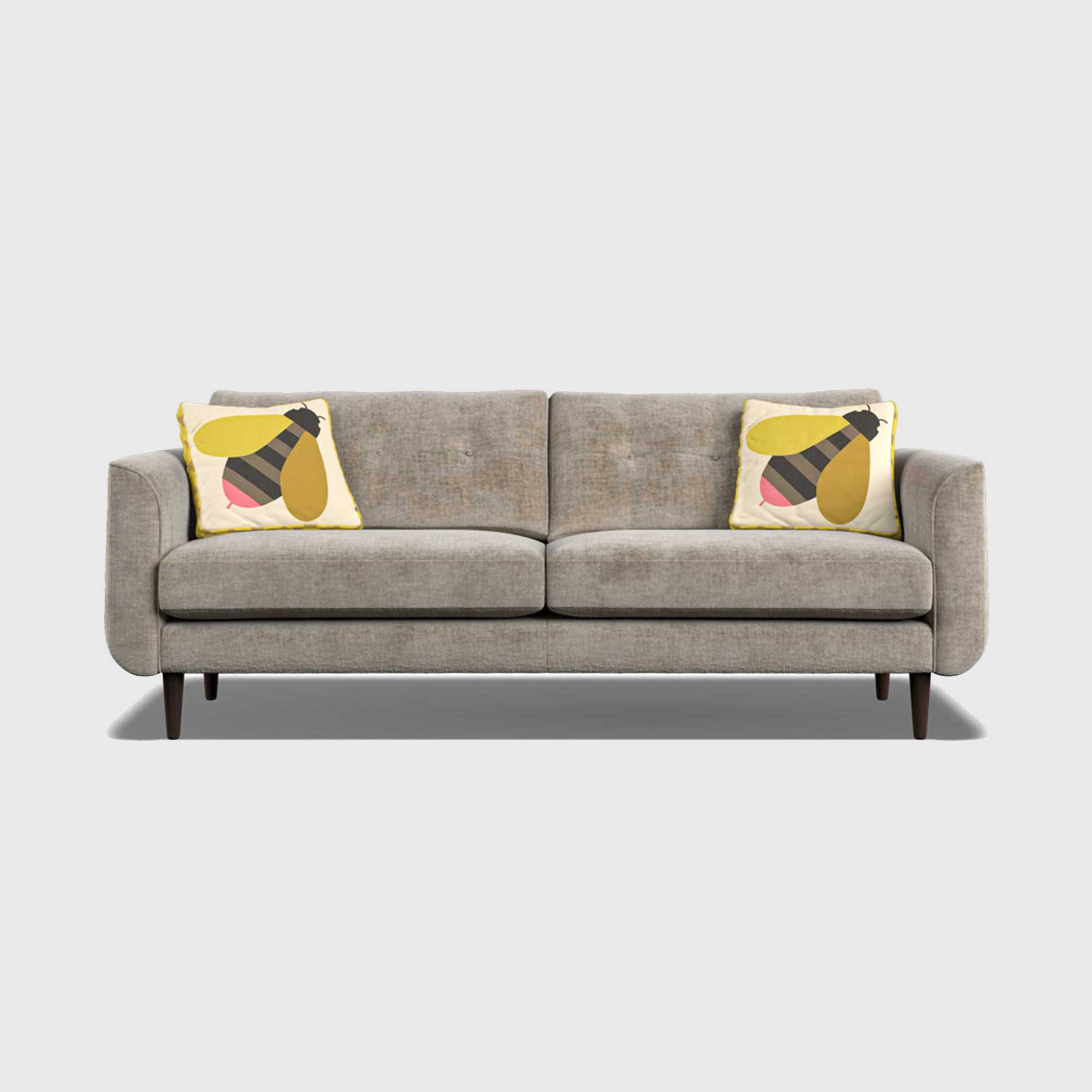 Orla Kiely Linden Large Sofa, Neutral Fabric | Barker & Stonehouse