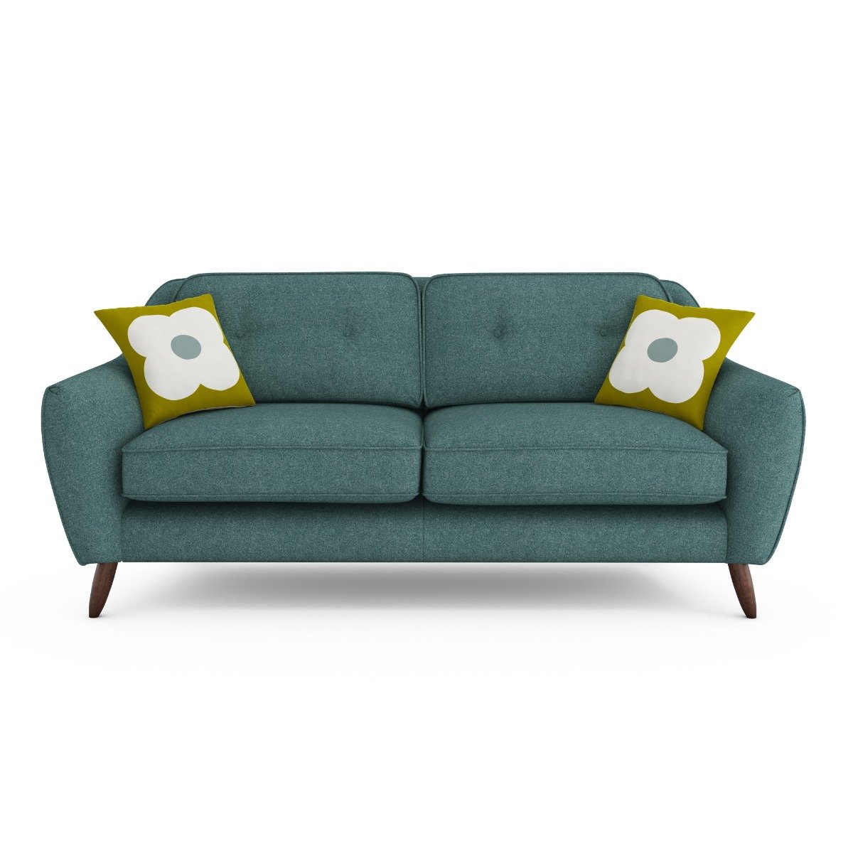Orla Kiely Laurel Large Sofa, Green Fabric | Barker & Stonehouse