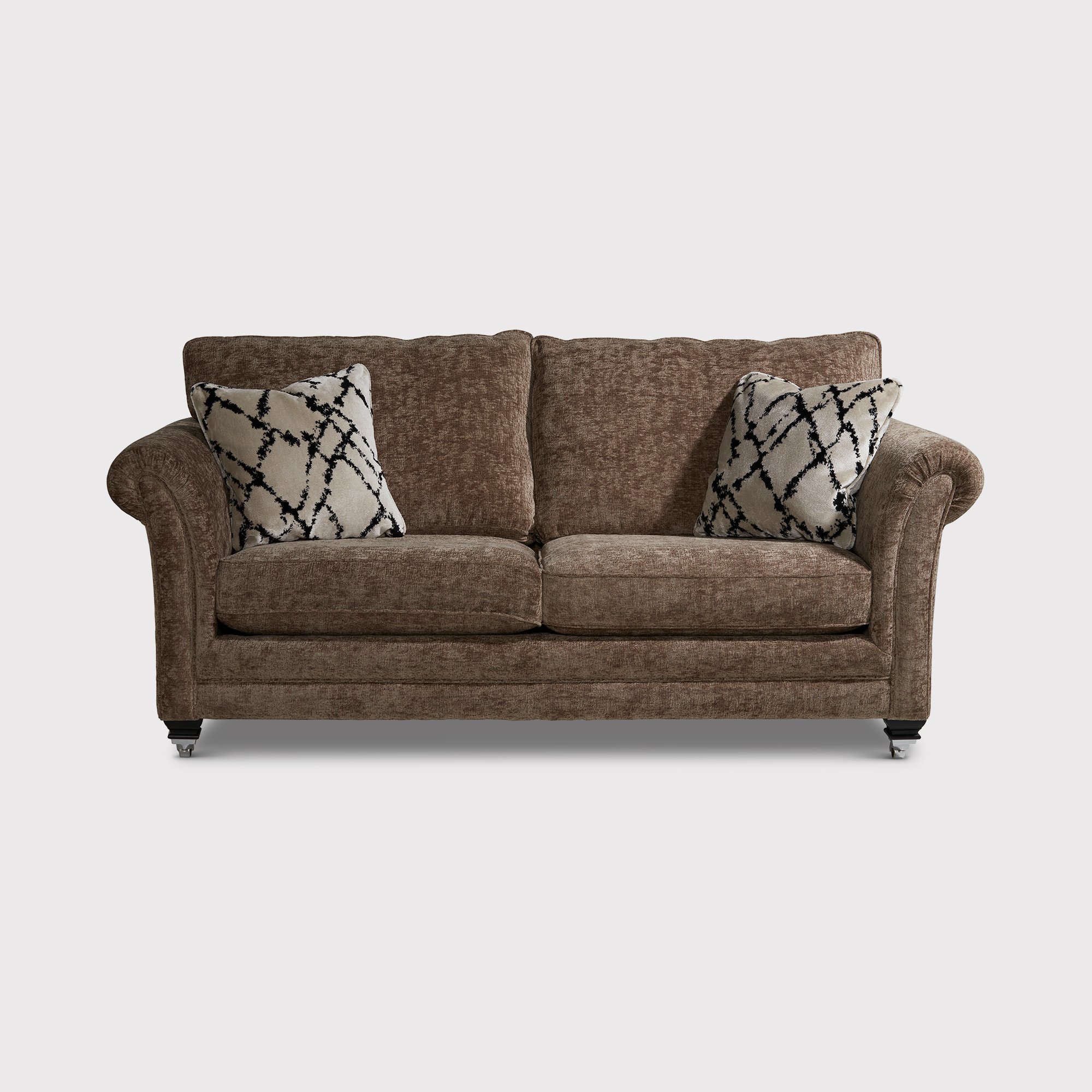 Lassington 3 Seater Sofa, Brown Fabric | Barker & Stonehouse
