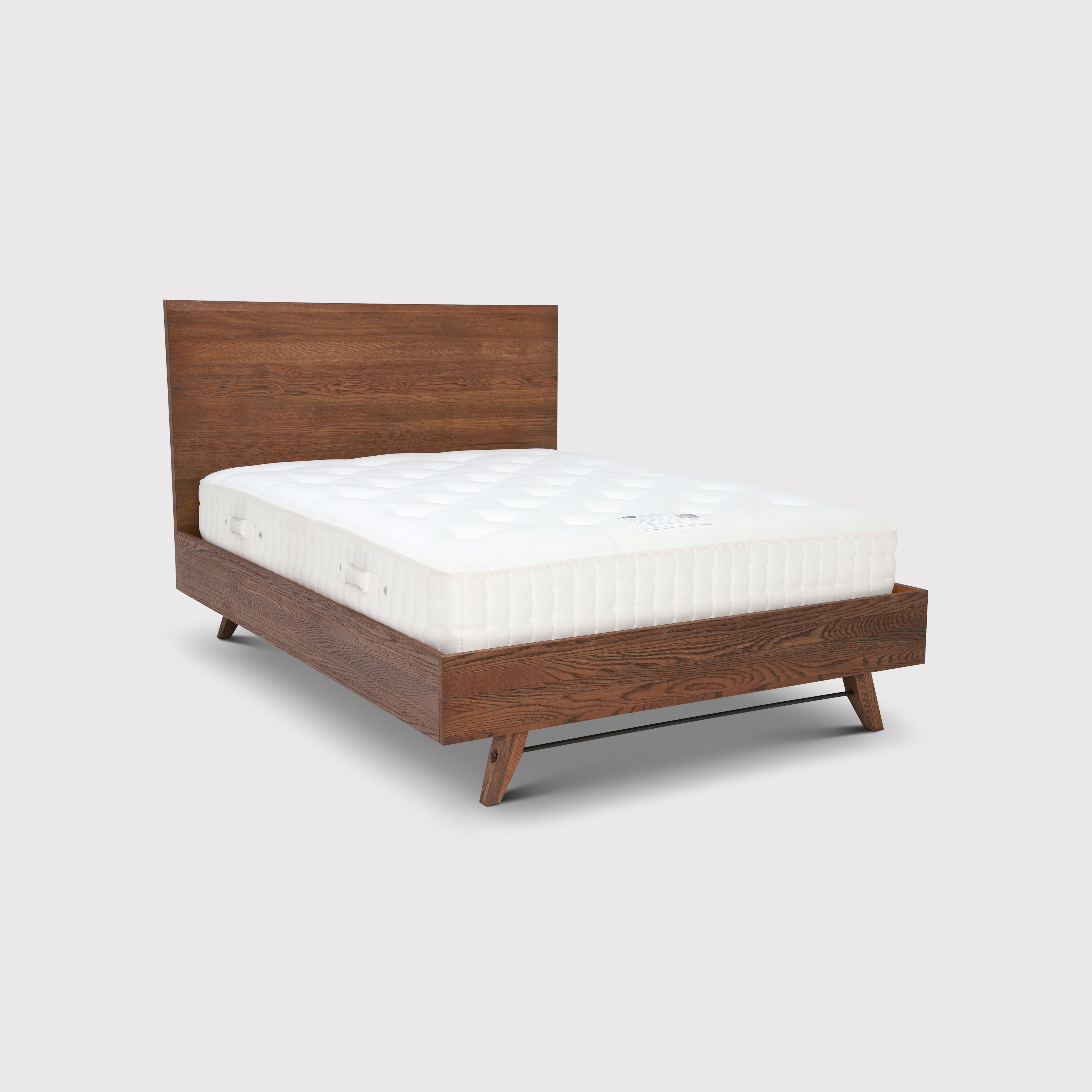 Legna Kingsize Bed Frame, Brown | Barker & Stonehouse