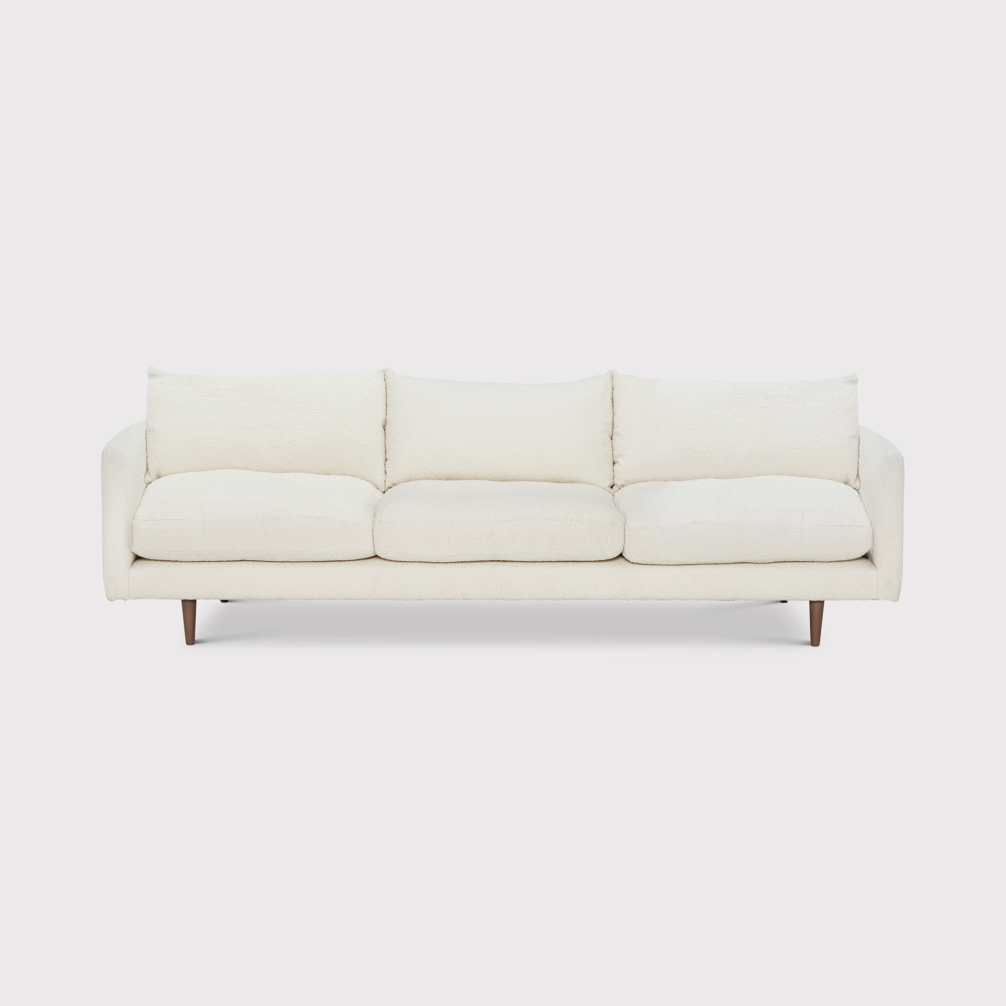 Levico Extra Large Boucle Sofa, Neutral Fabric | Barker & Stonehouse