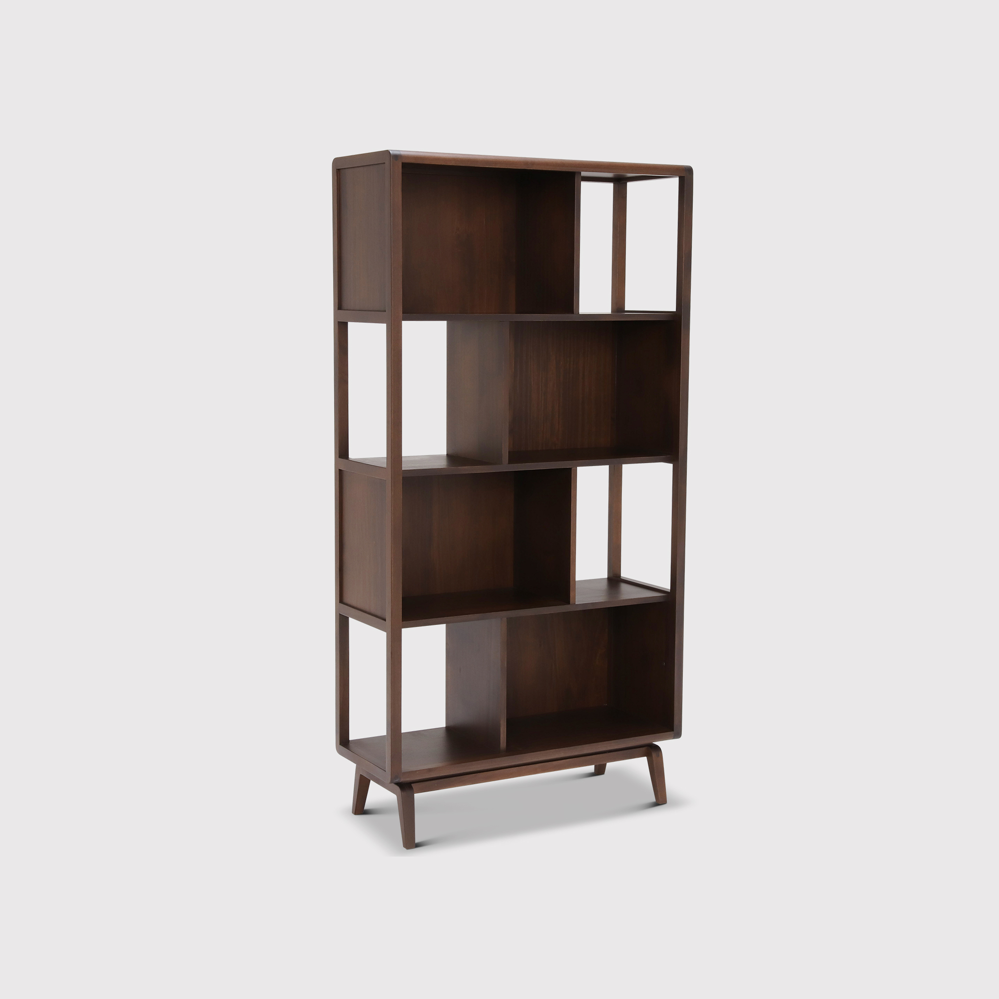 Ercol Lugo Shelving Unit, Brown | Barker & Stonehouse