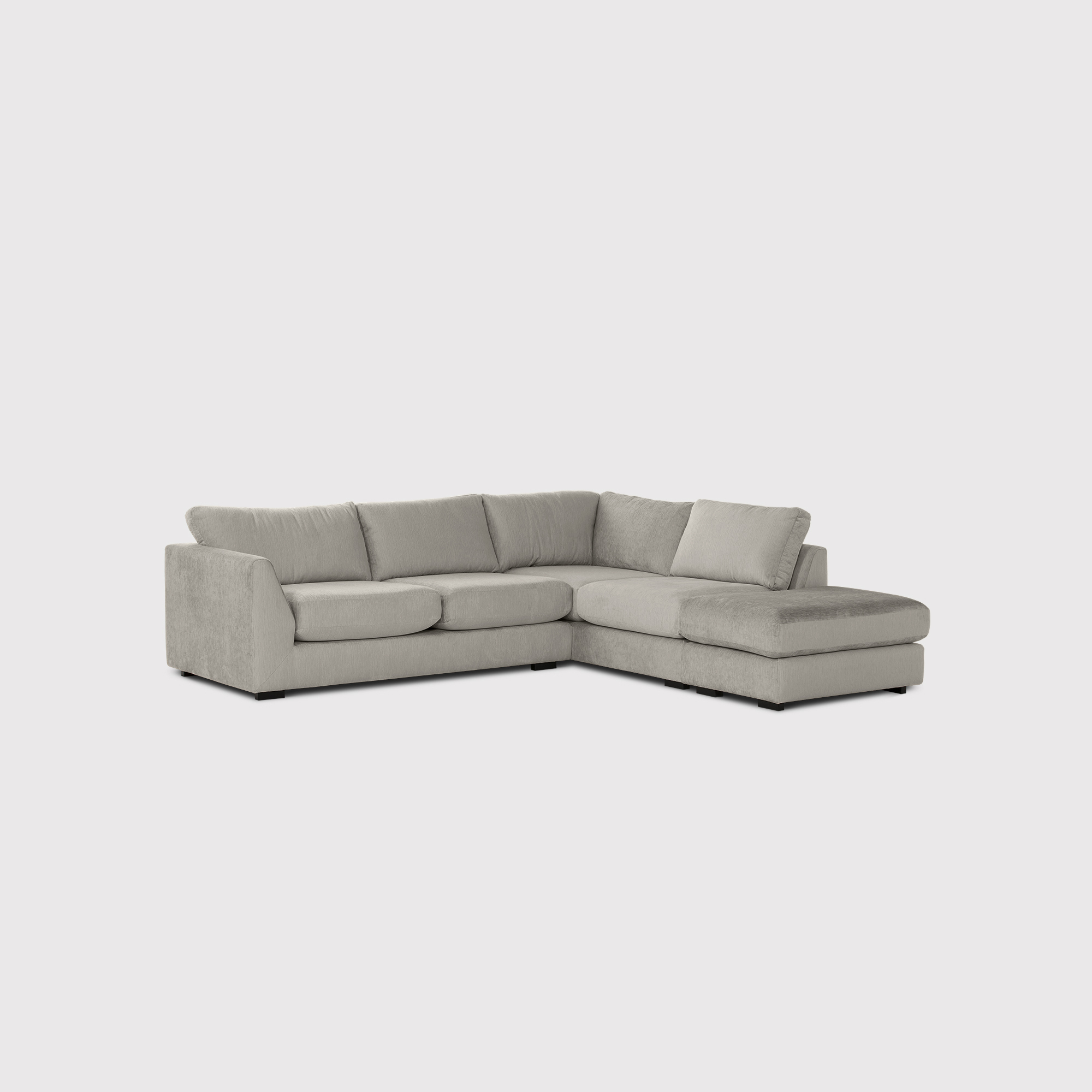 Barker and Stonehouse Melby Fabric Right Facing Corner Sofa with