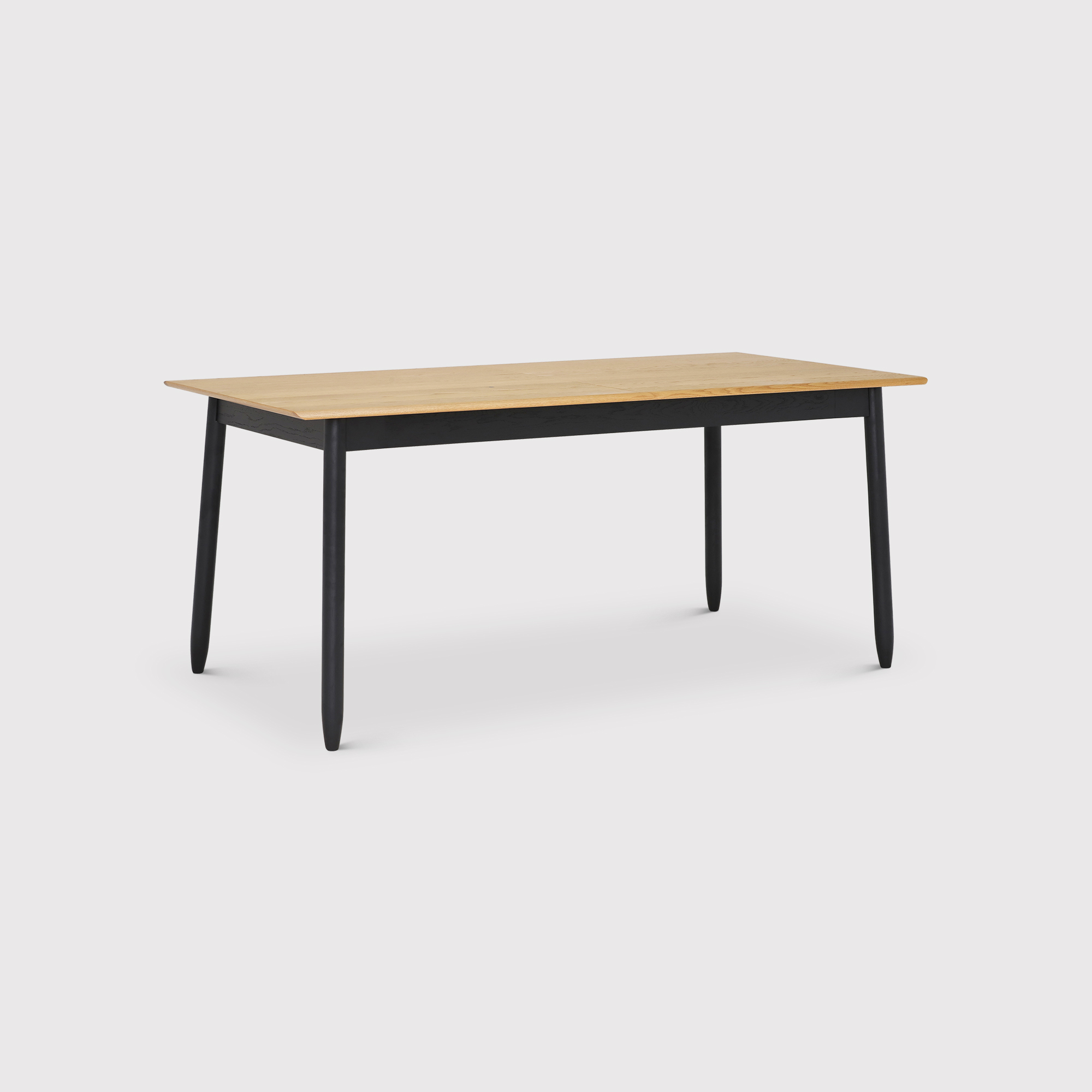 Ercol Monza Medium Extending Dining Table, Brown | Barker & Stonehouse