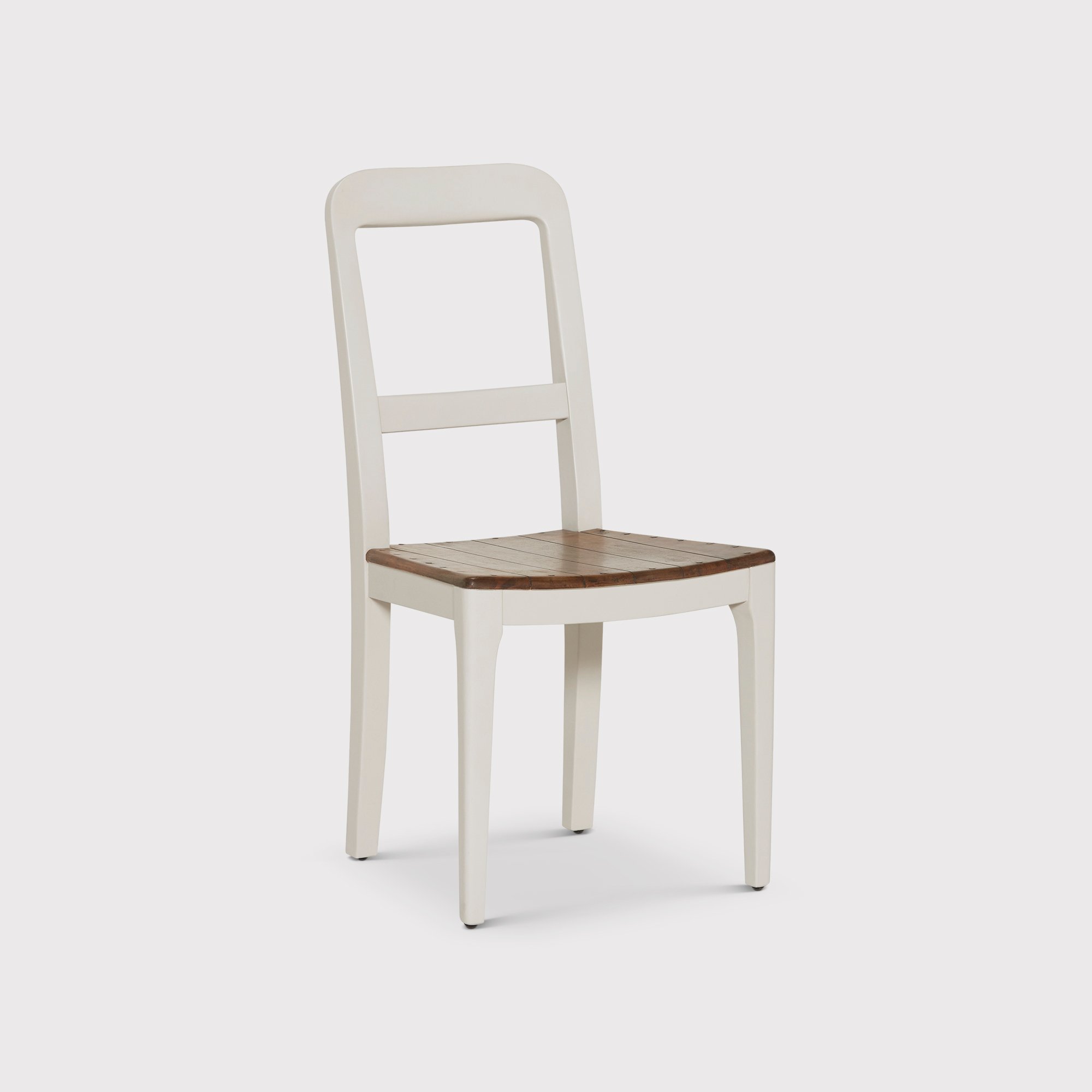 Mara Side Dining Chair, White | Barker & Stonehouse