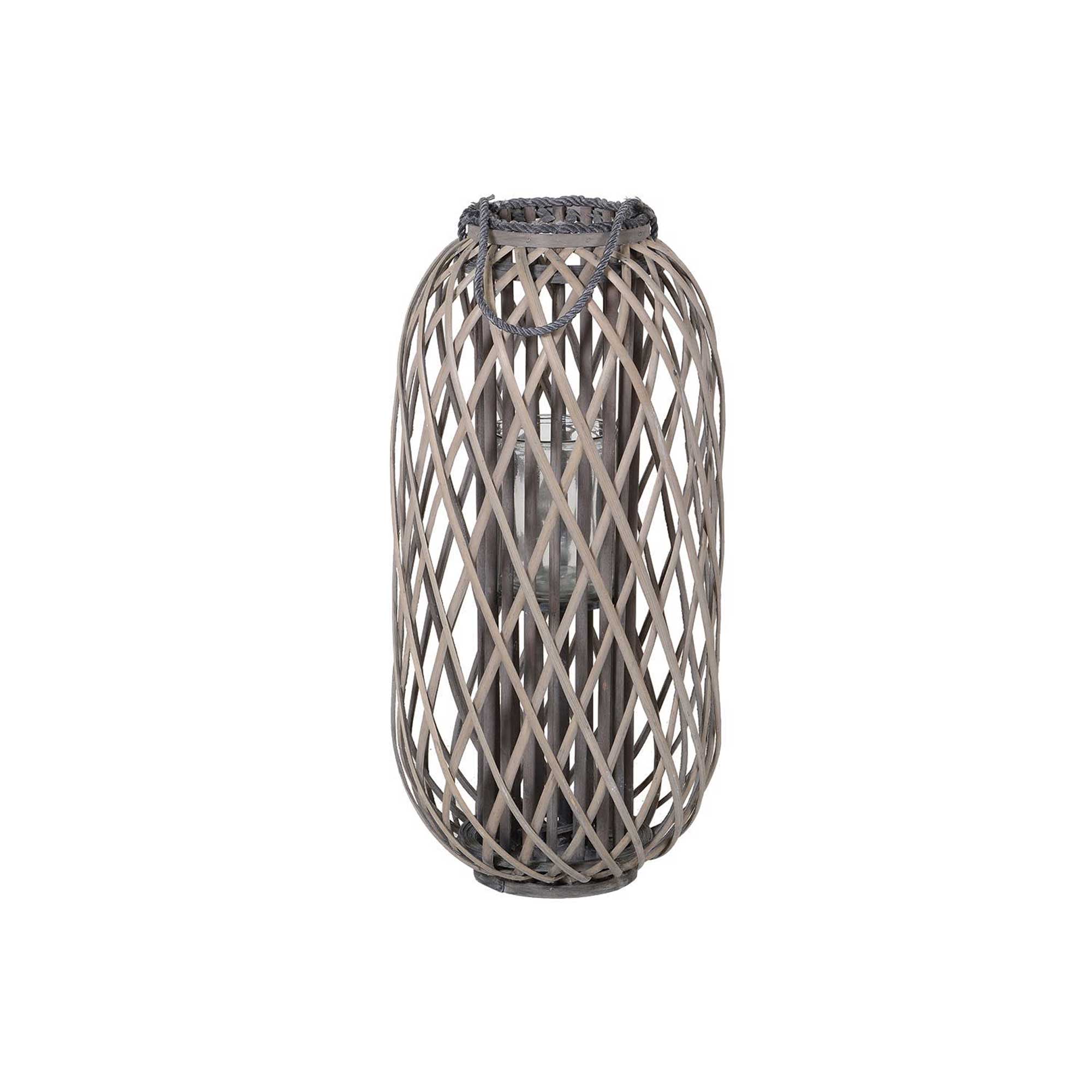 Med Willow Lantern, Grey | Barker & Stonehouse