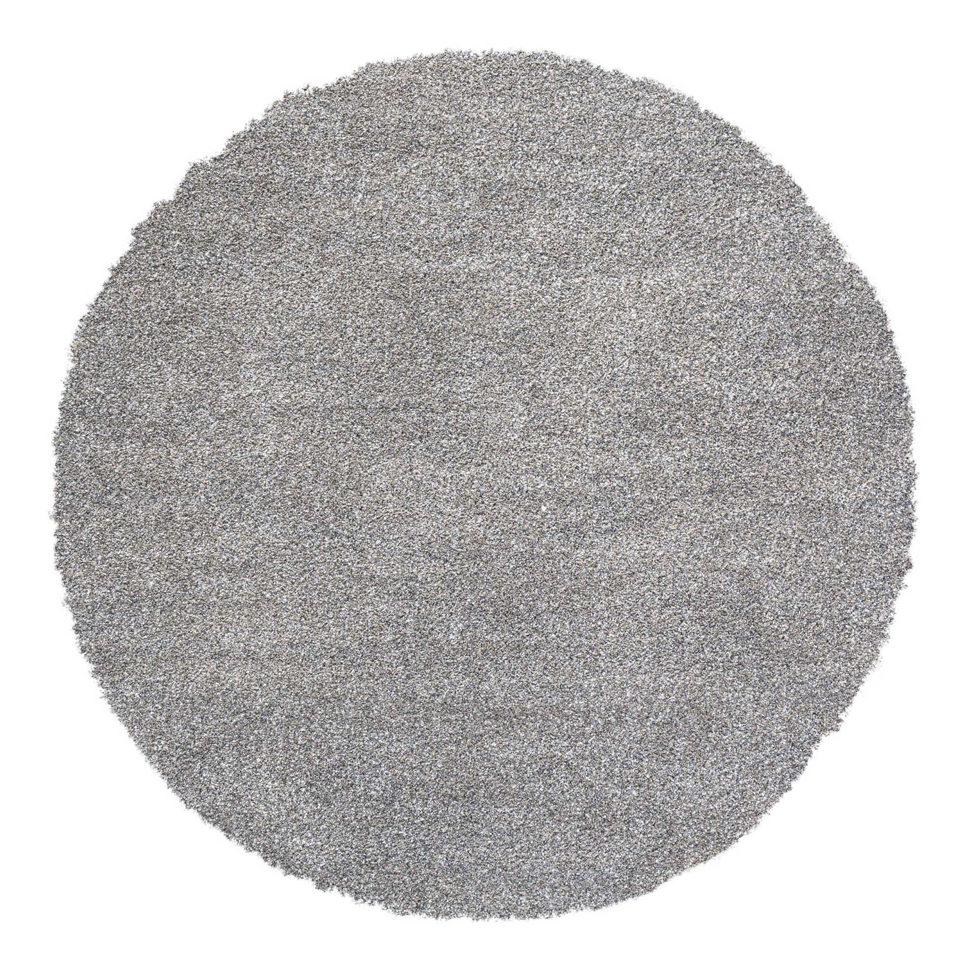 Melange 200Cm Circle Rug Slate, Round, Grey | Barker & Stonehouse