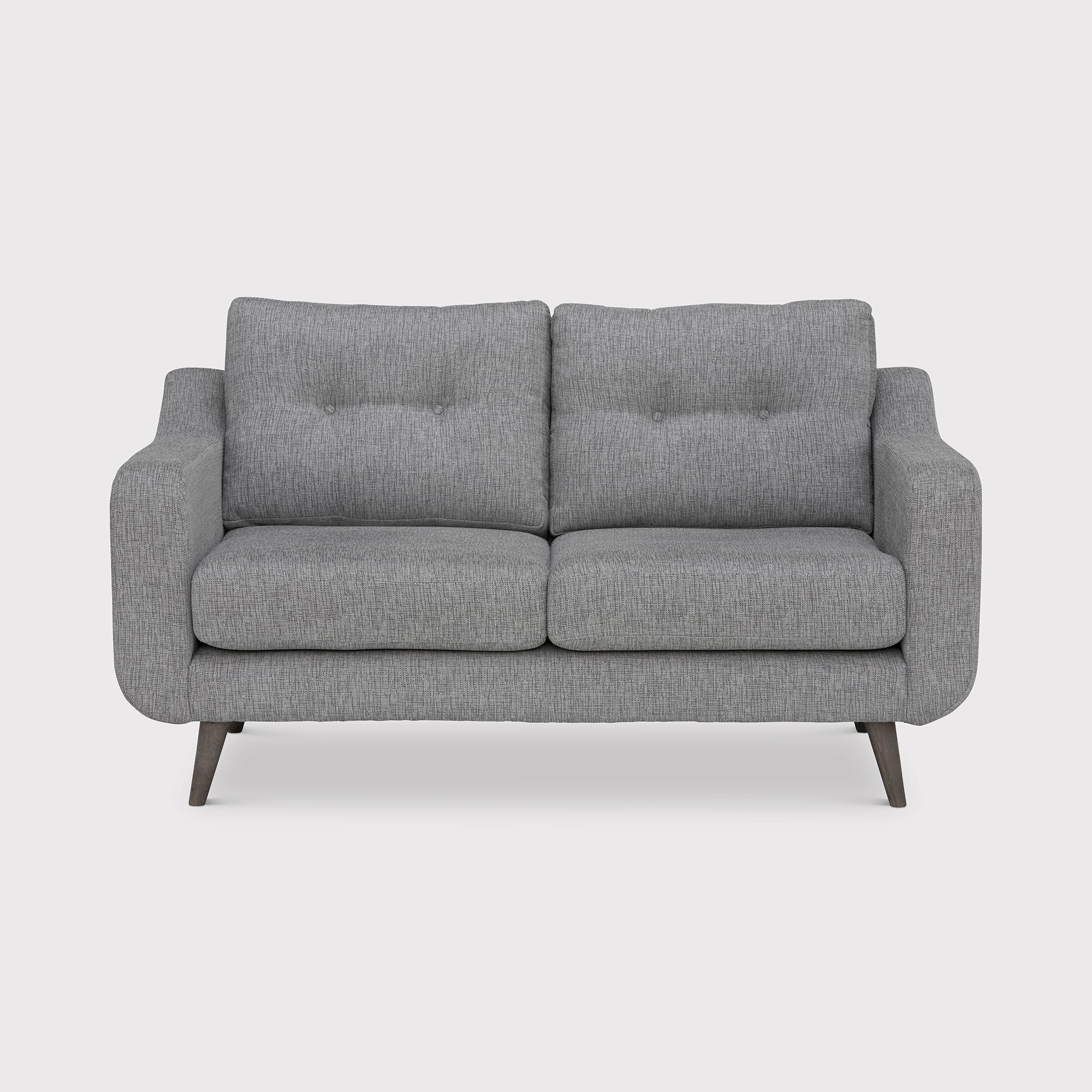 Myers Small Sofa, Silver Fabric | Barker & Stonehouse