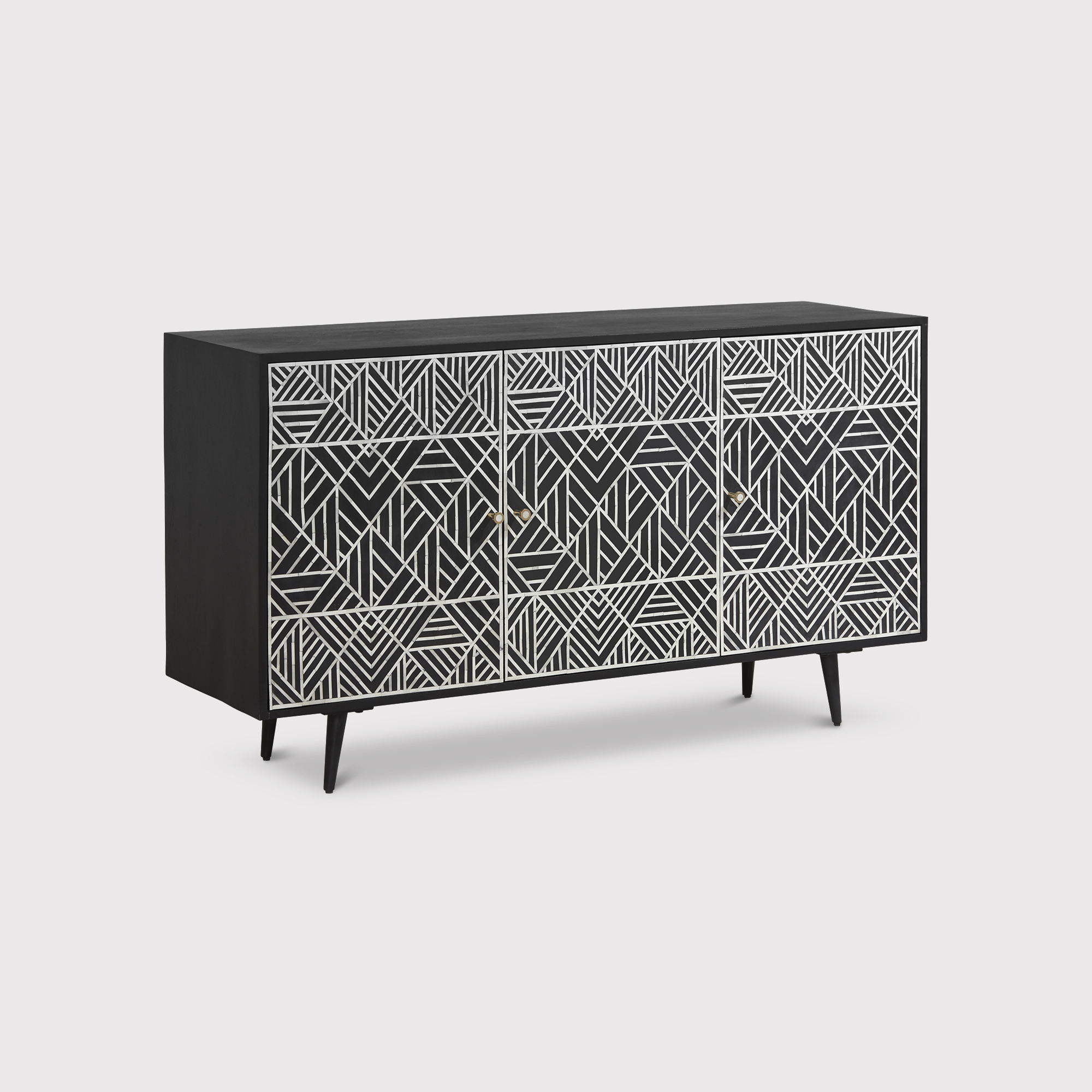 Novak Sideboard, Black Wood | Barker & Stonehouse