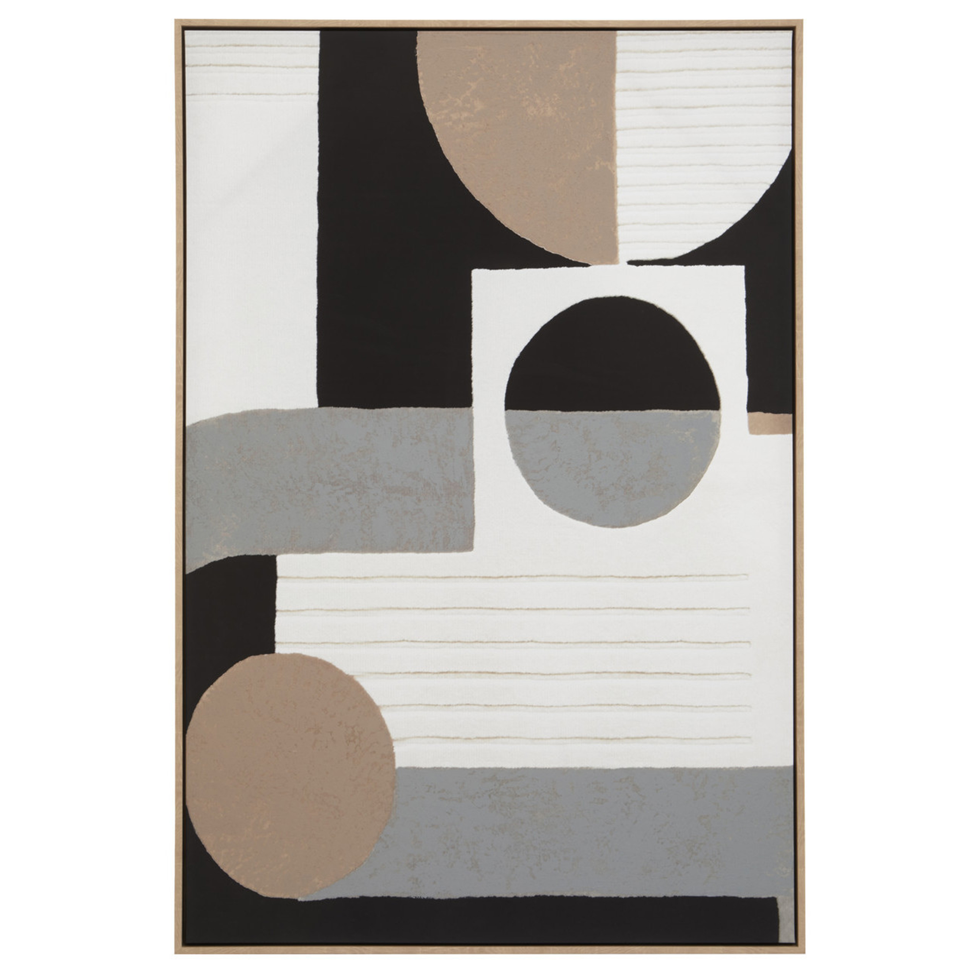 Neutral Mode Wall Art Print, Square | Barker & Stonehouse