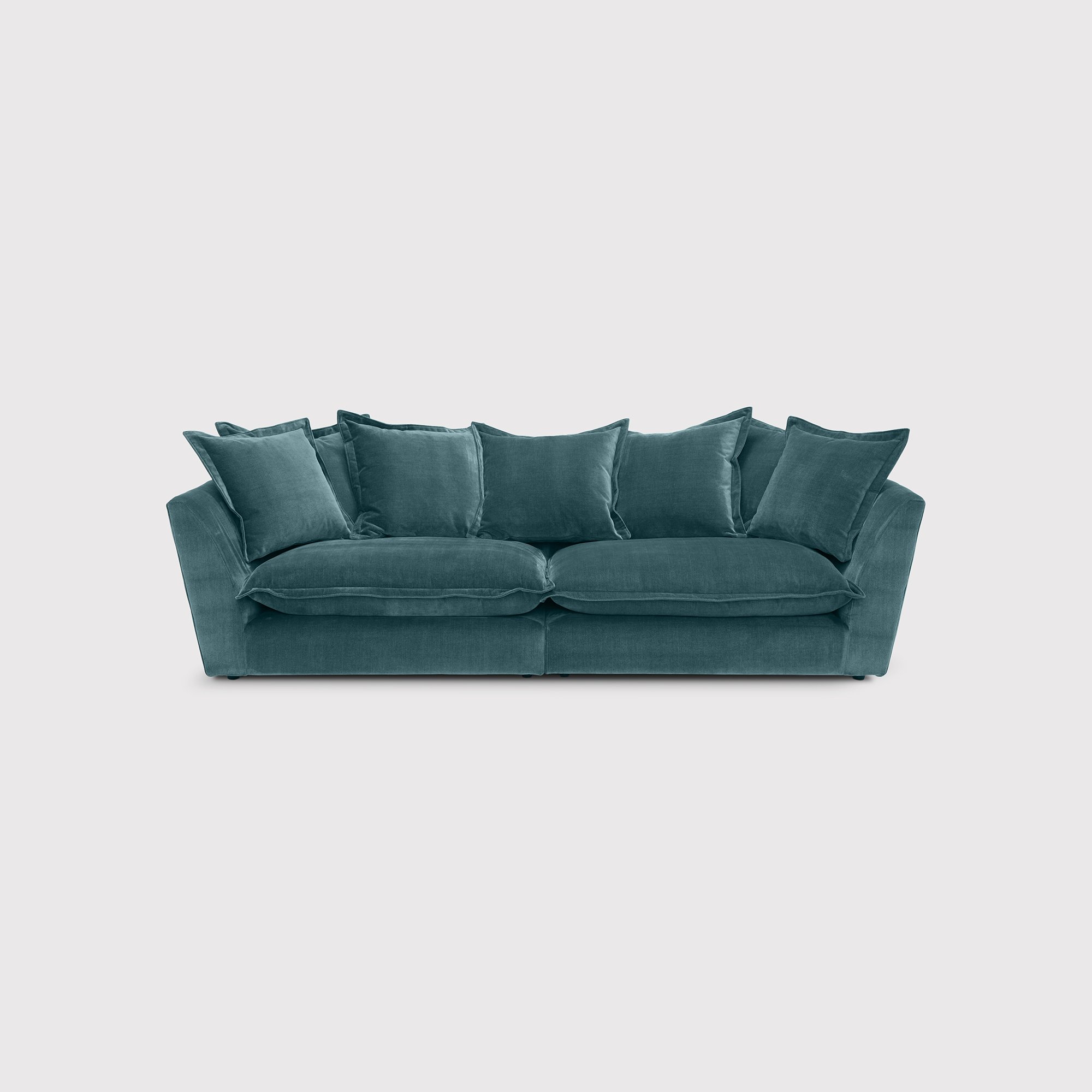 Odyssey Extra Large Split Sofa, Blue Fabric | Barker & Stonehouse