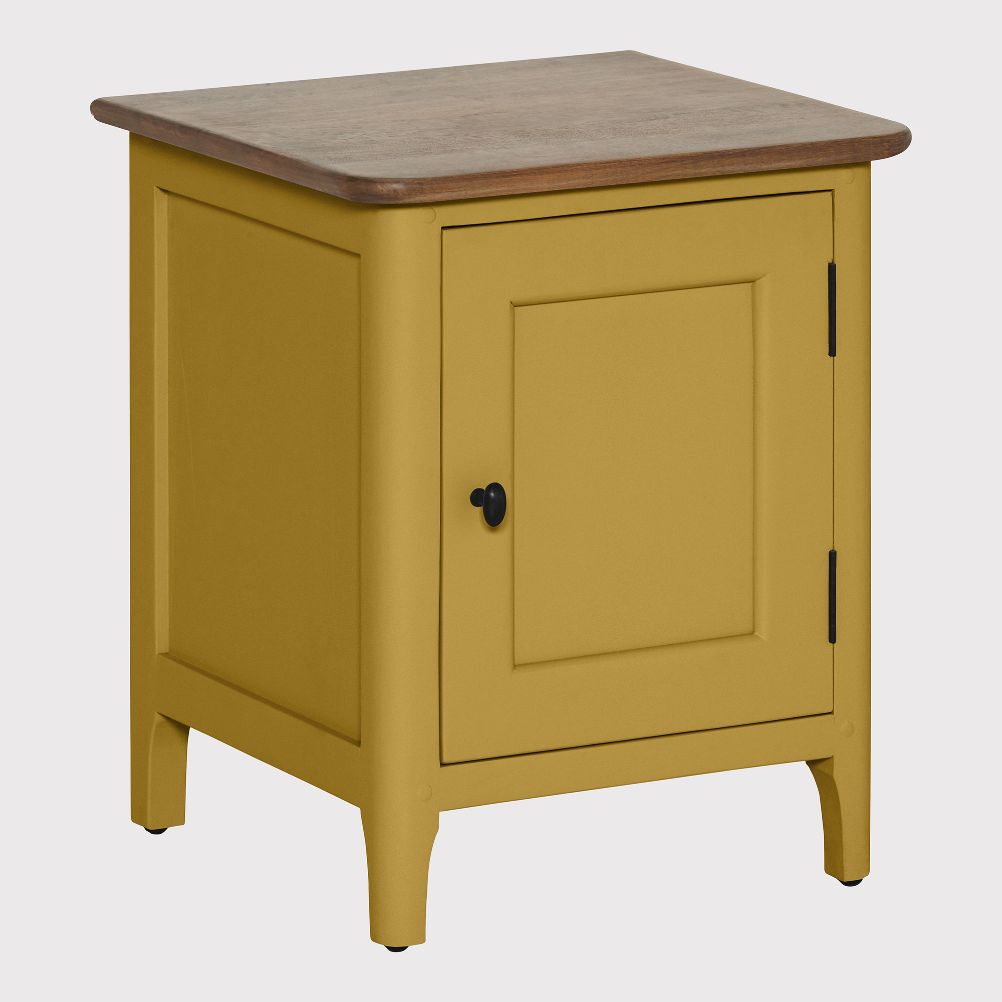 Painted Collection Oakley 1 Door Bedside Left Table, Blue | Barker & Stonehouse