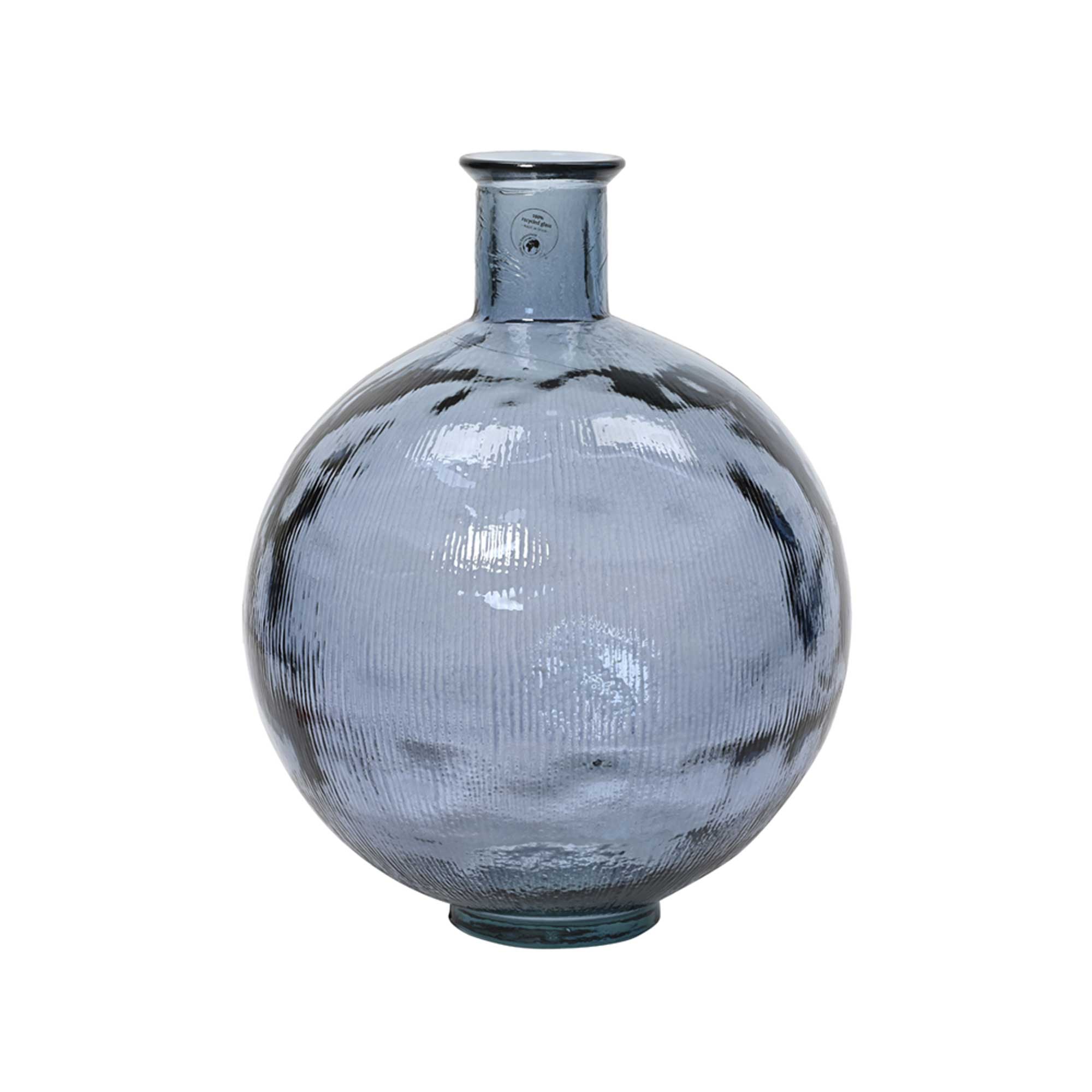 Oversized Blue Recycled Vase | Barker & Stonehouse