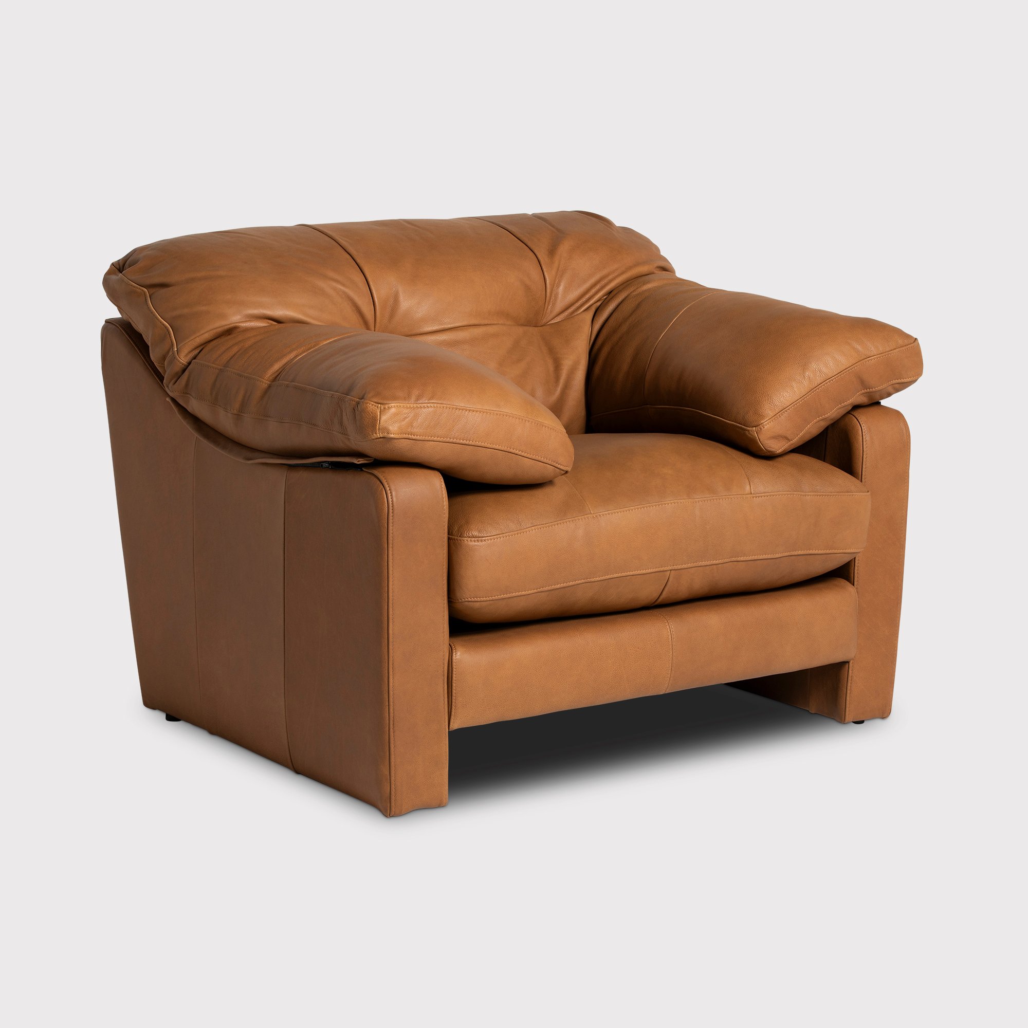 Penley Lounge Chair, Brown | Barker & Stonehouse