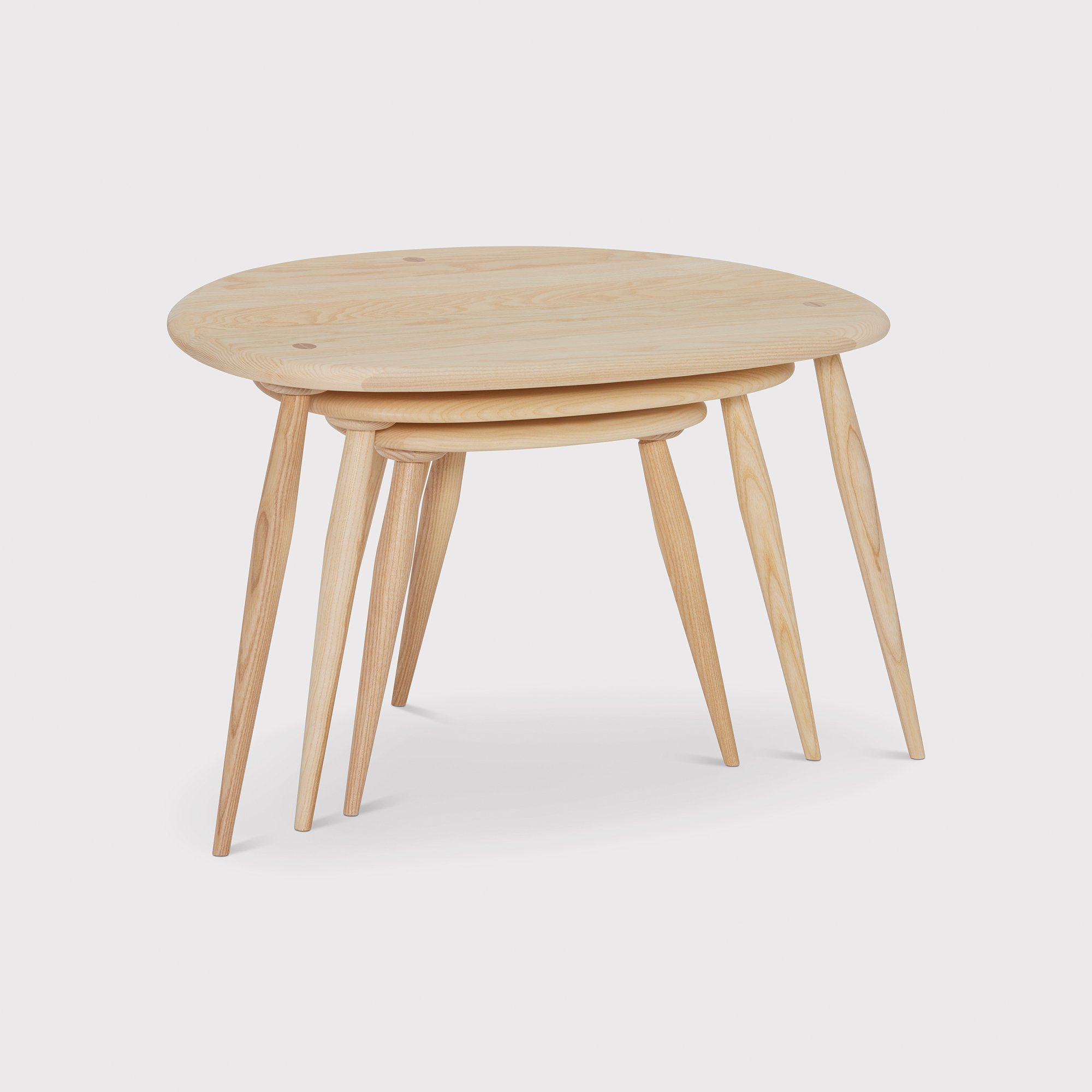Ercol bosco outlet nest of tables