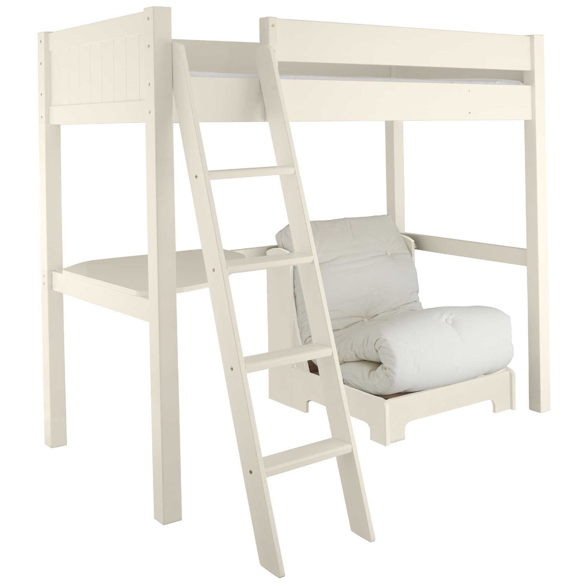 Pippin High Single Sleeper, White | Barker & Stonehouse