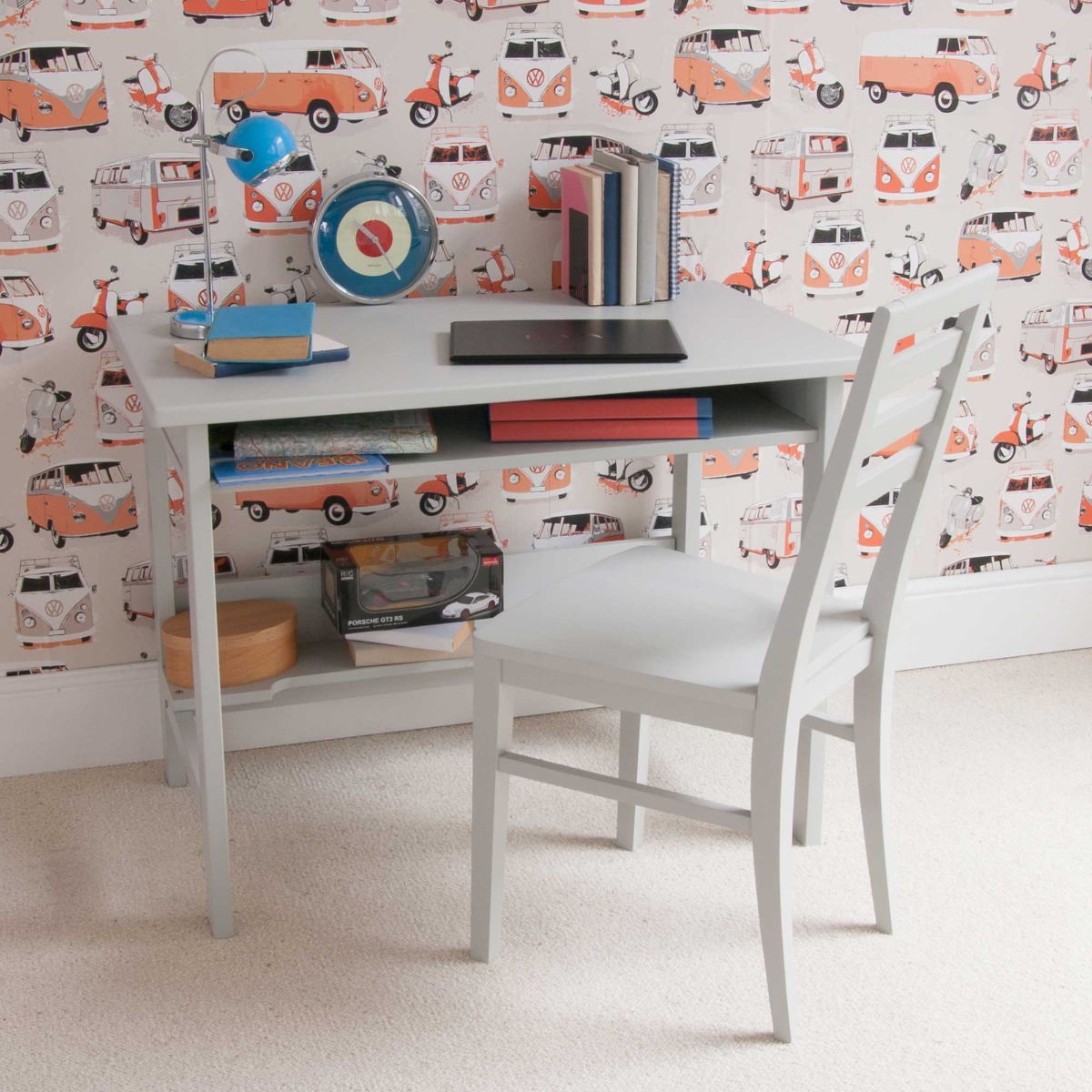 Pippin Study Desk FGR Farleigh Grey Barker Stonehouse