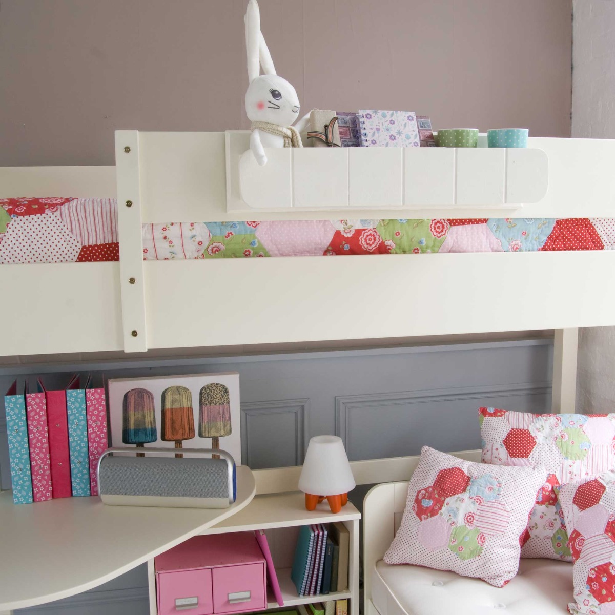 Pippin Hanging Shelf, White | Barker & Stonehouse