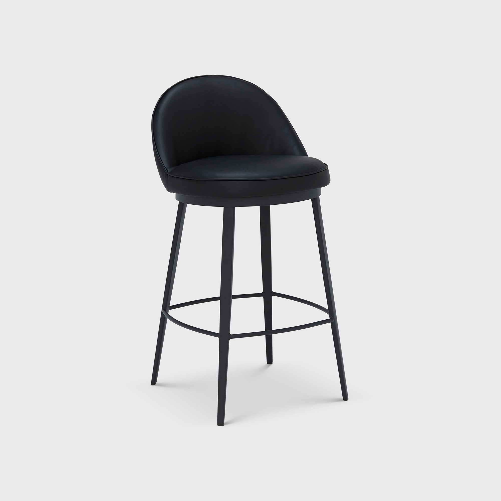 Quebec Counter Stool, Black | Barker & Stonehouse