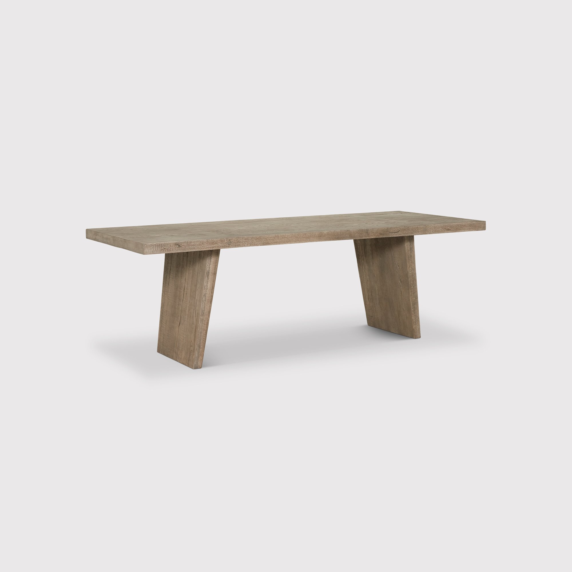 Pure Furniture Quito Dining Table 240cm, Grey | Barker & Stonehouse