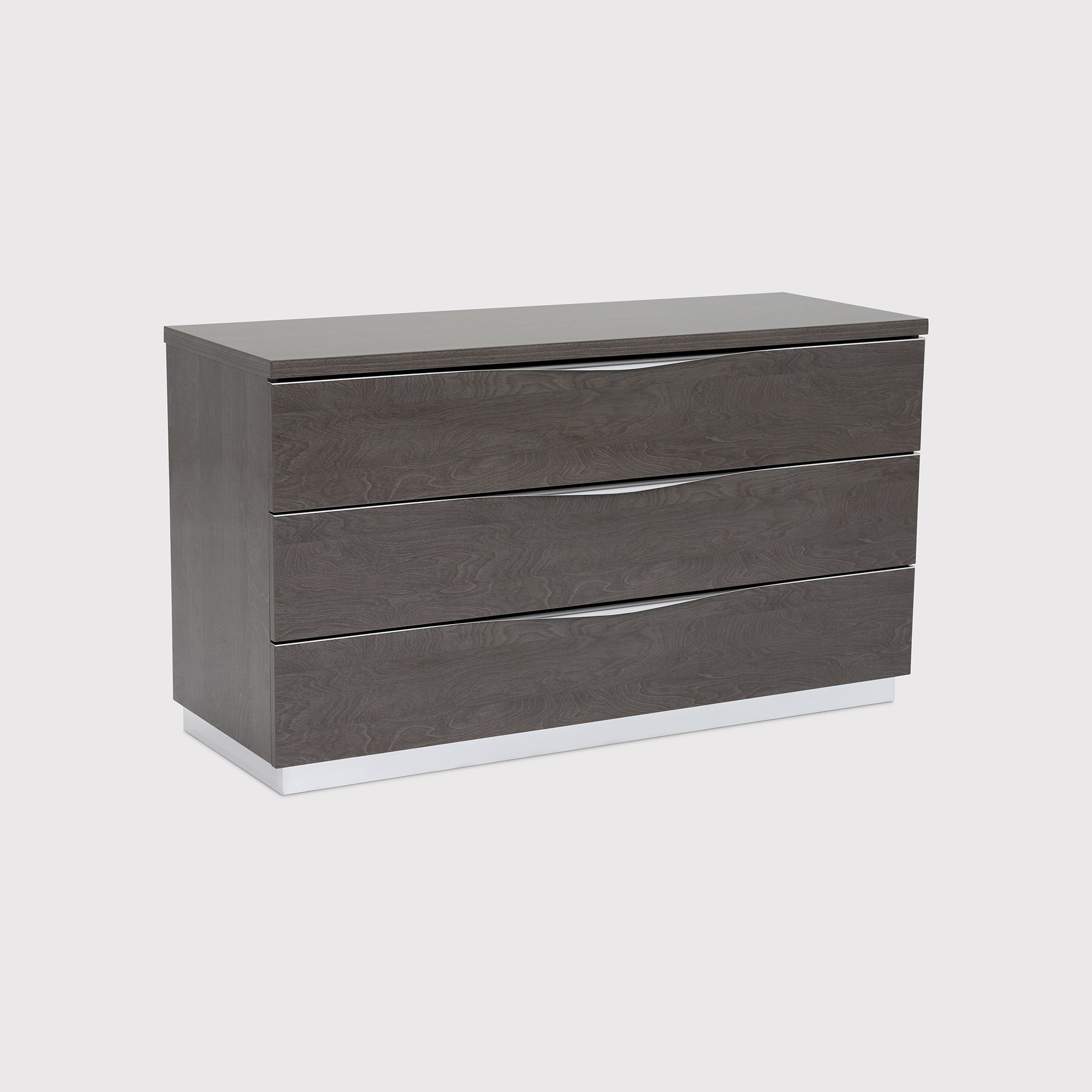 Lutyen Chest Of 3 Drawers, Brown | Barker & Stonehouse