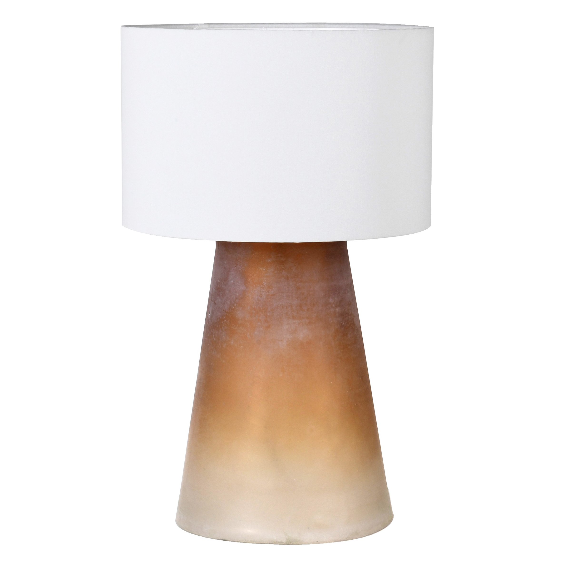 Rust Ombre Table Lamp, Orange | Barker & Stonehouse