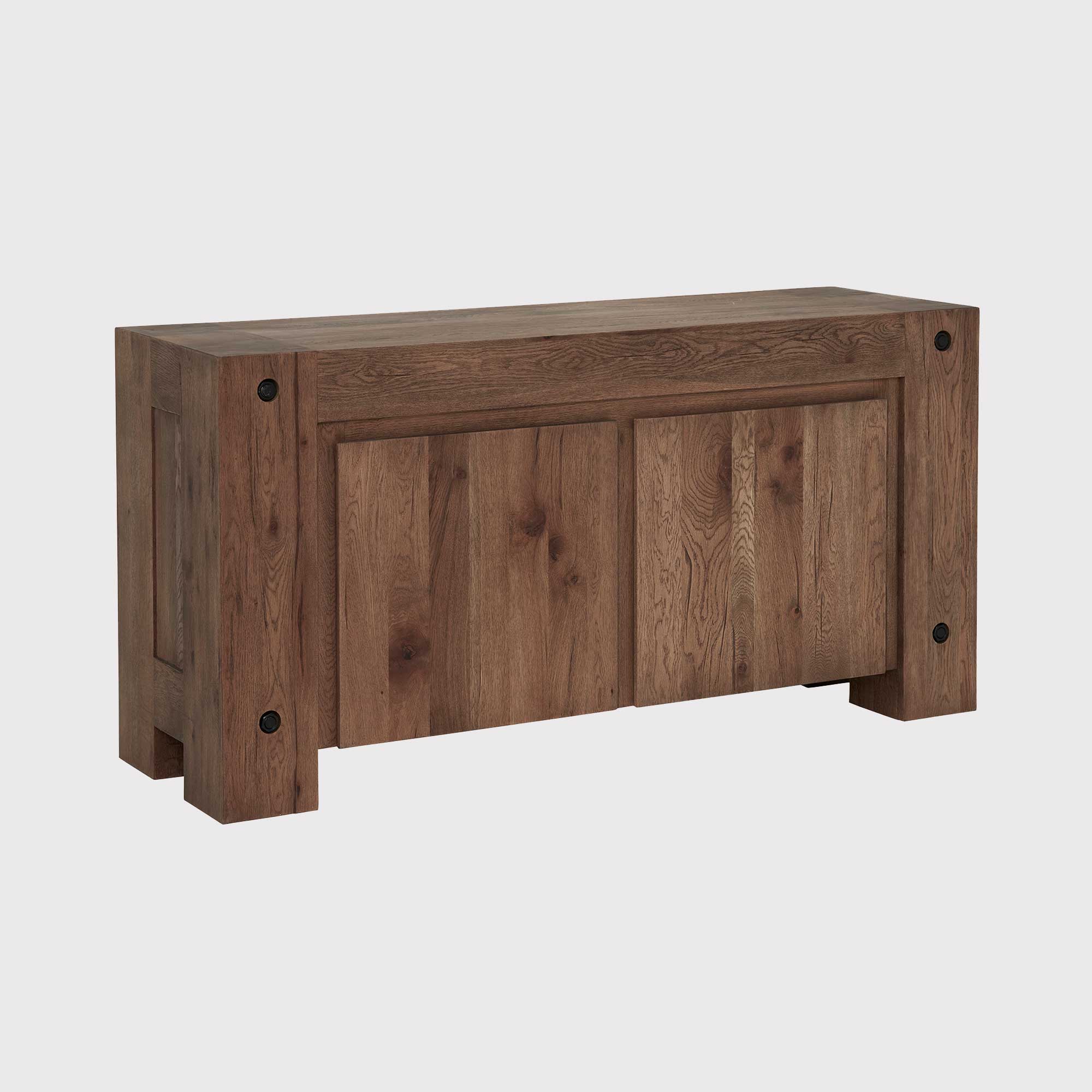 Pure Furniture Salem 2 Door Dresser, Brown Oak | Barker & Stonehouse