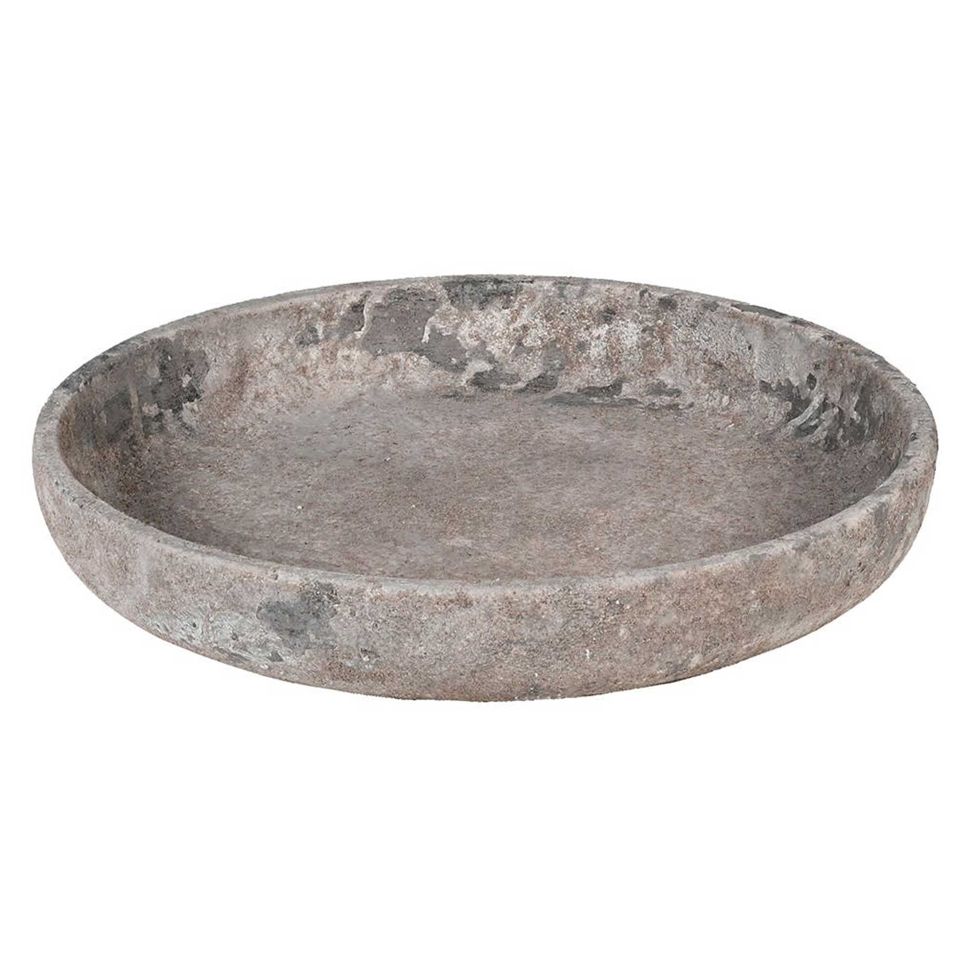 Stone Effect Distressed Bowl, Neutral | Barker & Stonehouse
