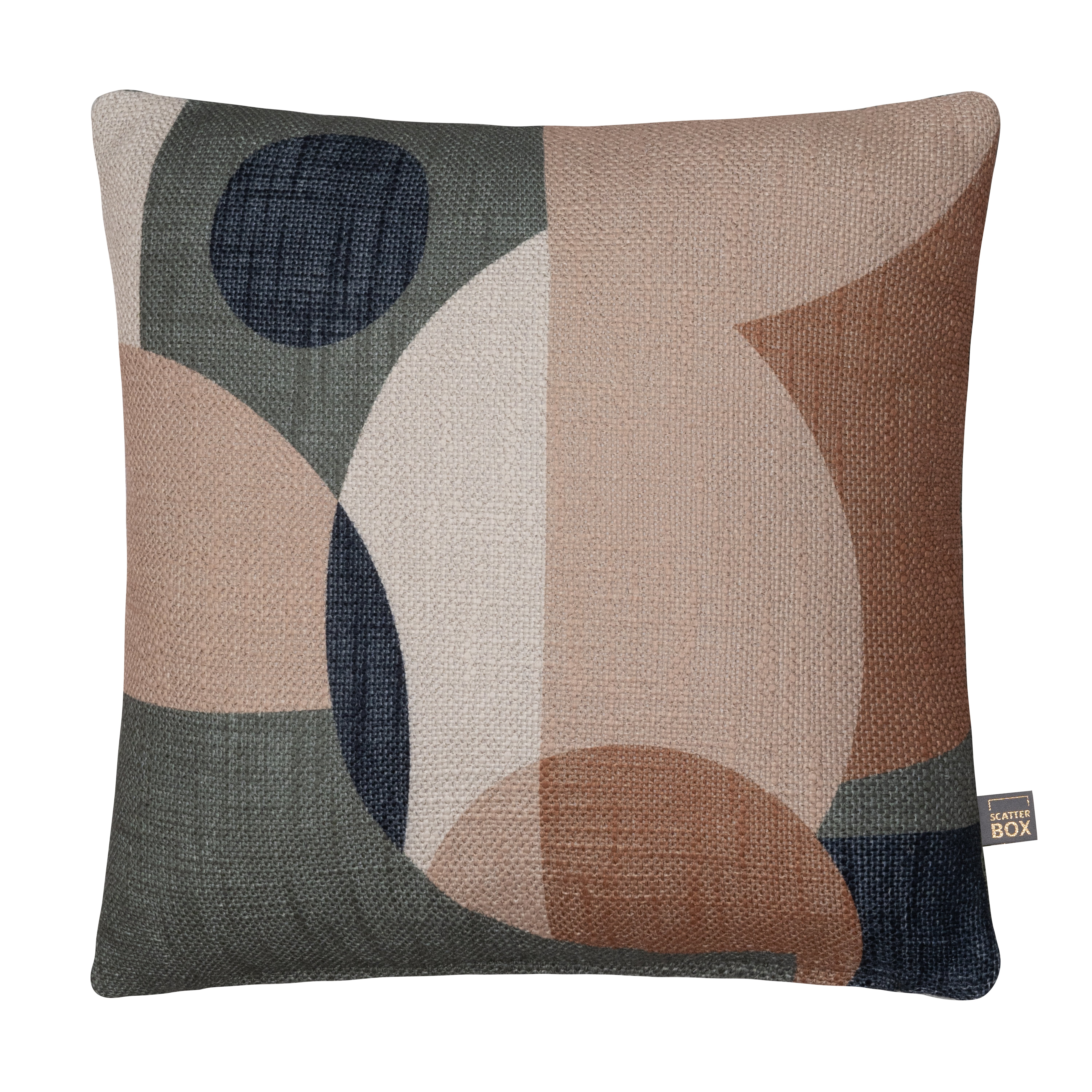 Sage Arch Cushion, Square, Green | Barker & Stonehouse