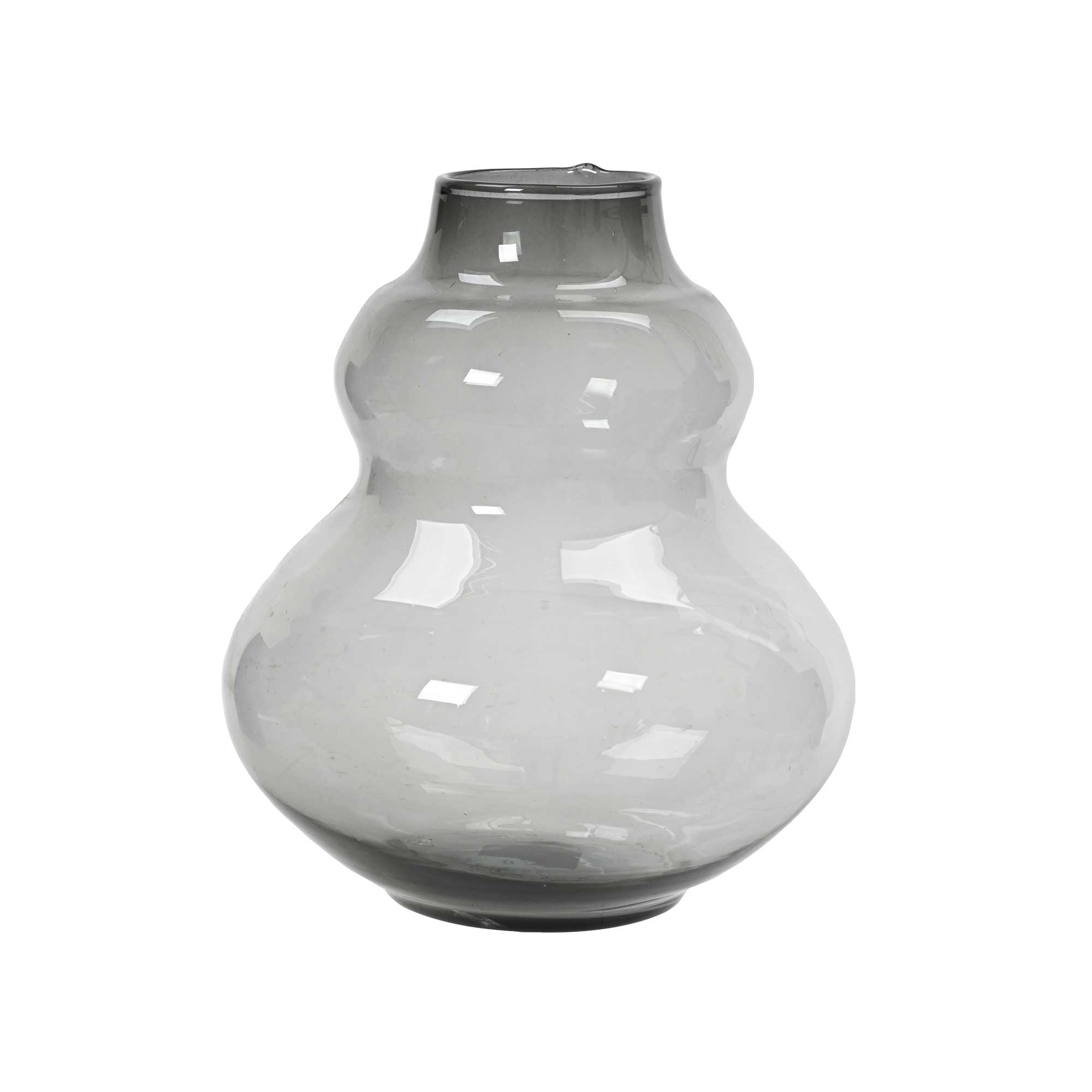 Smoke Bubble Vase, Grey | Barker & Stonehouse