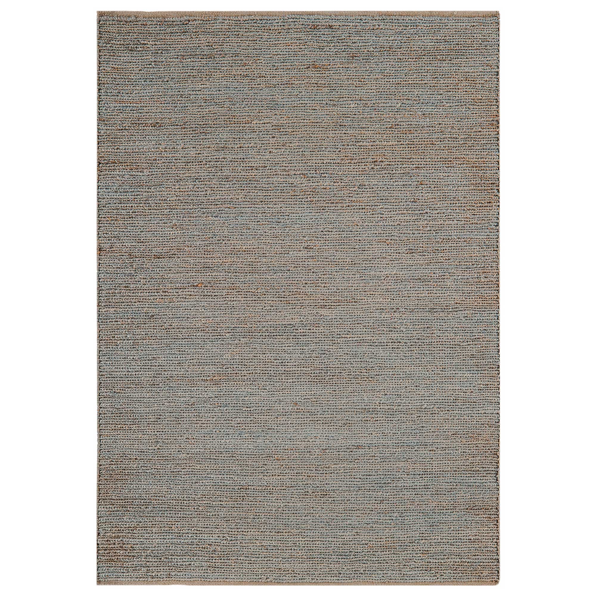 Jute 160X230Cm Rug Silver, Square, Grey | W160cm | Barker & Stonehouse