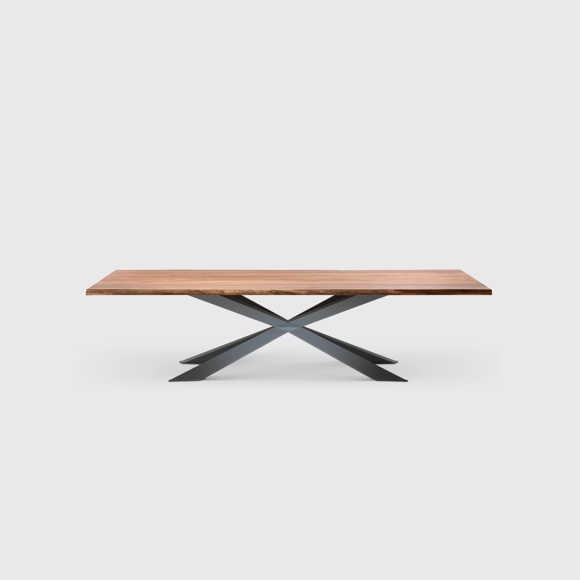 Cattelan Italia Spyder Wood Table, Grey | Barker & Stonehouse