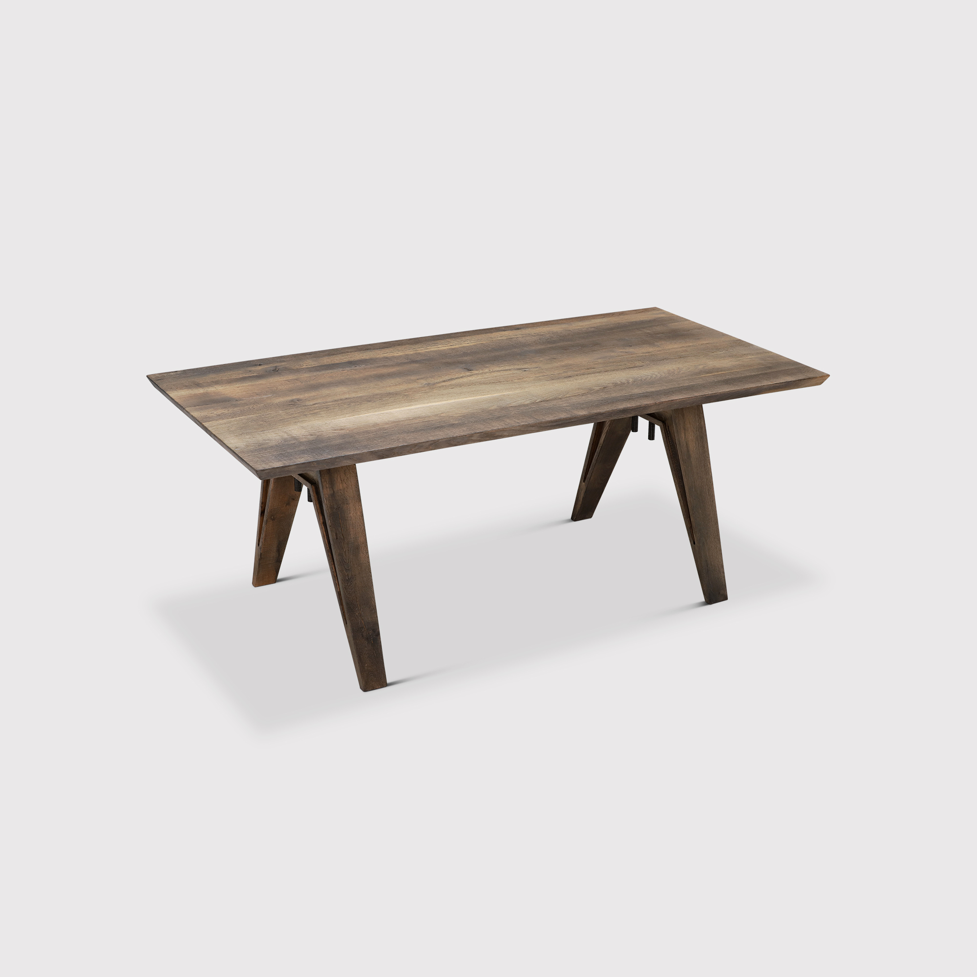Pure Furniture Tiros Dining Table 200cm, Brown | W200cm | Barker & Stonehouse