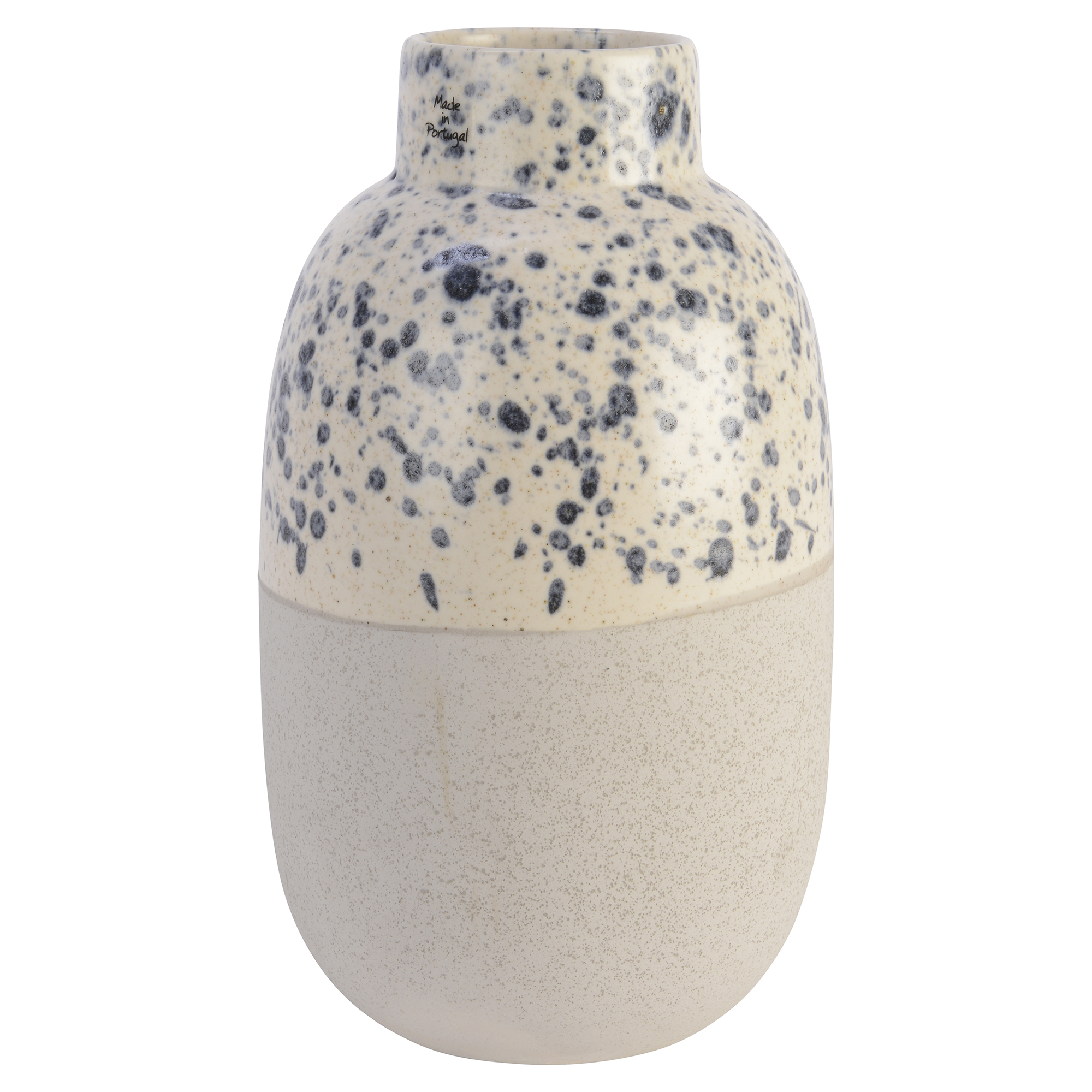 Tall Blue Mottled Vase | Barker & Stonehouse