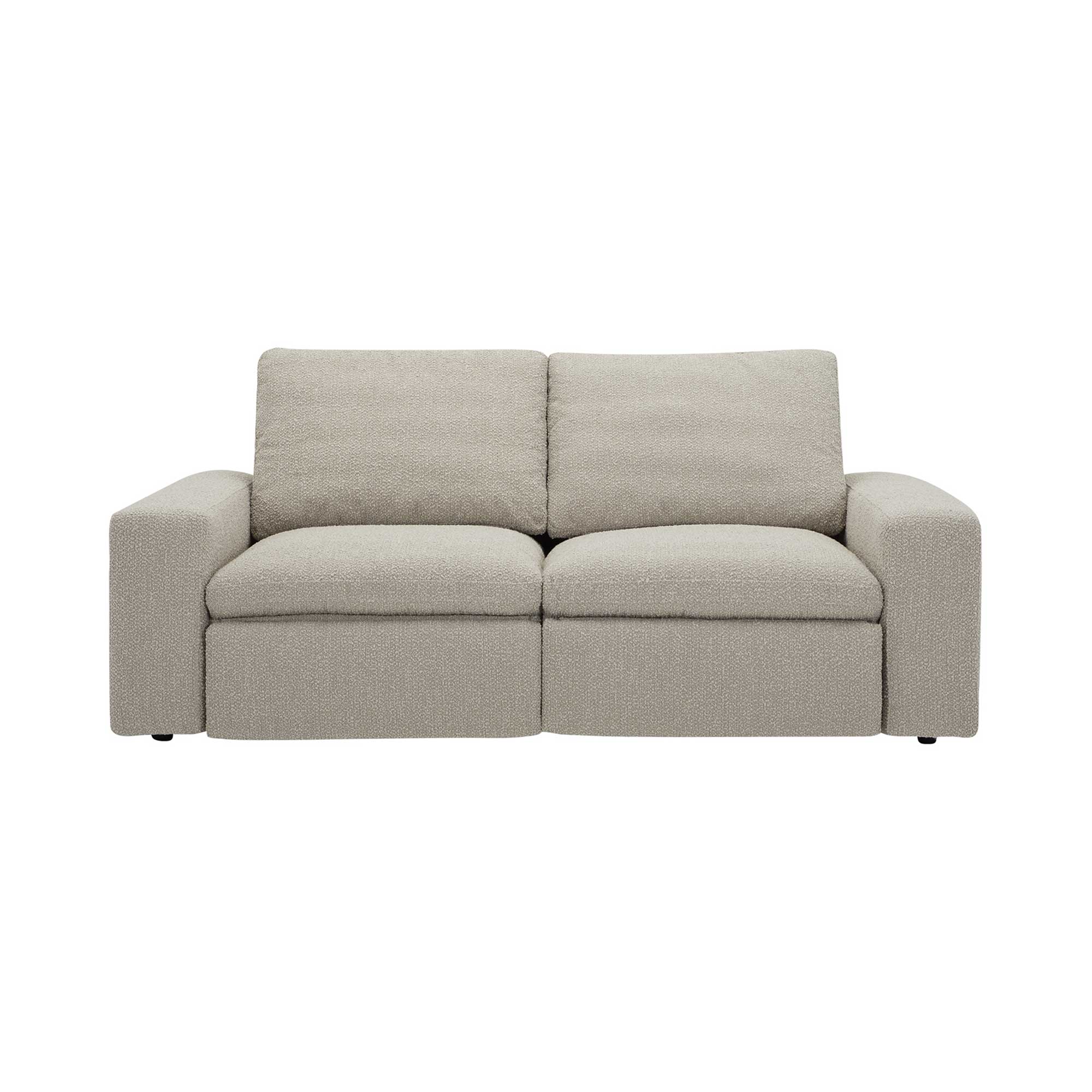 Thoreau Electric Recliner 3 Seater Recliner Sofa, Neutral Fabric | Barker & Stonehouse