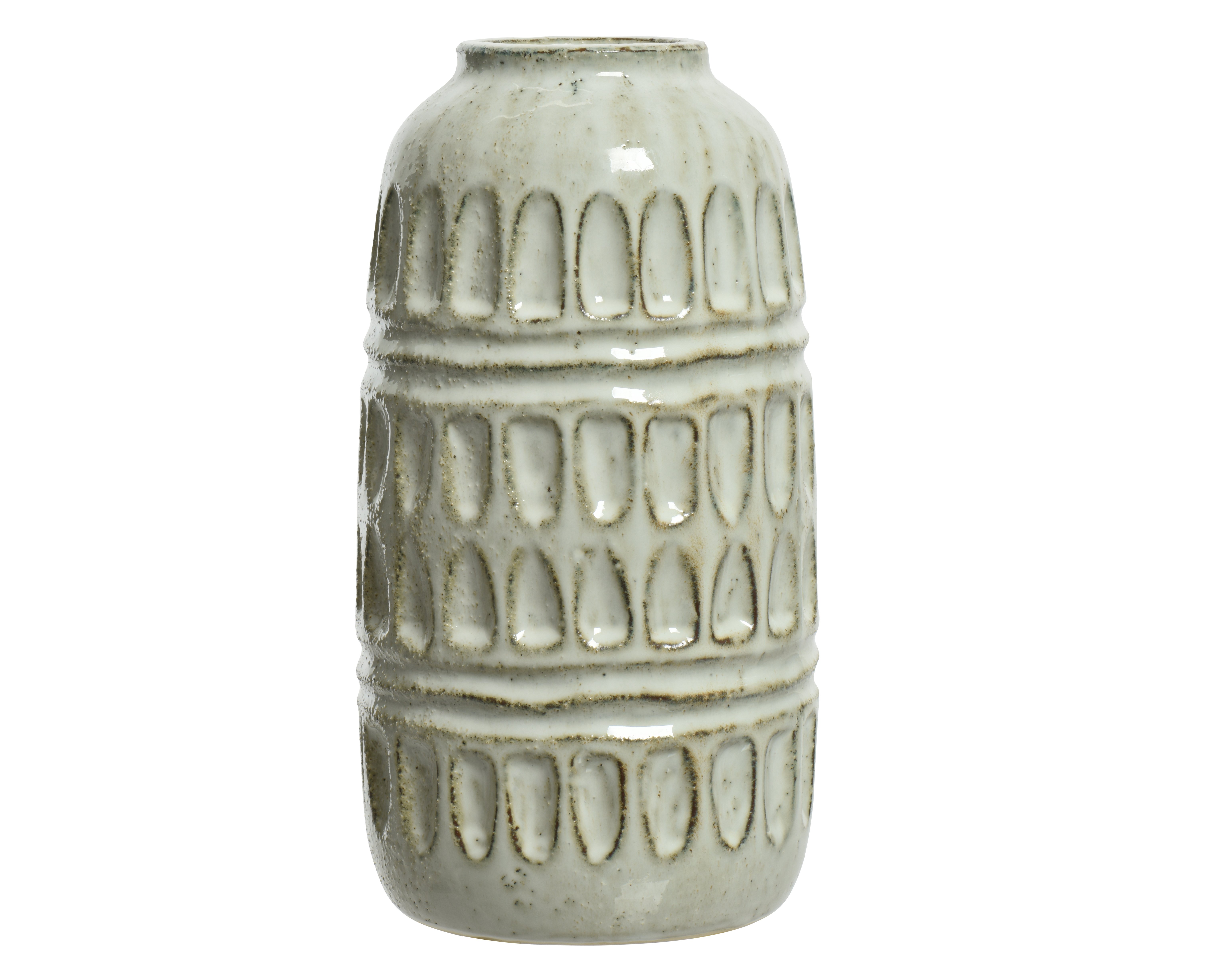 Tiered Ceramic Vase, White | Barker & Stonehouse