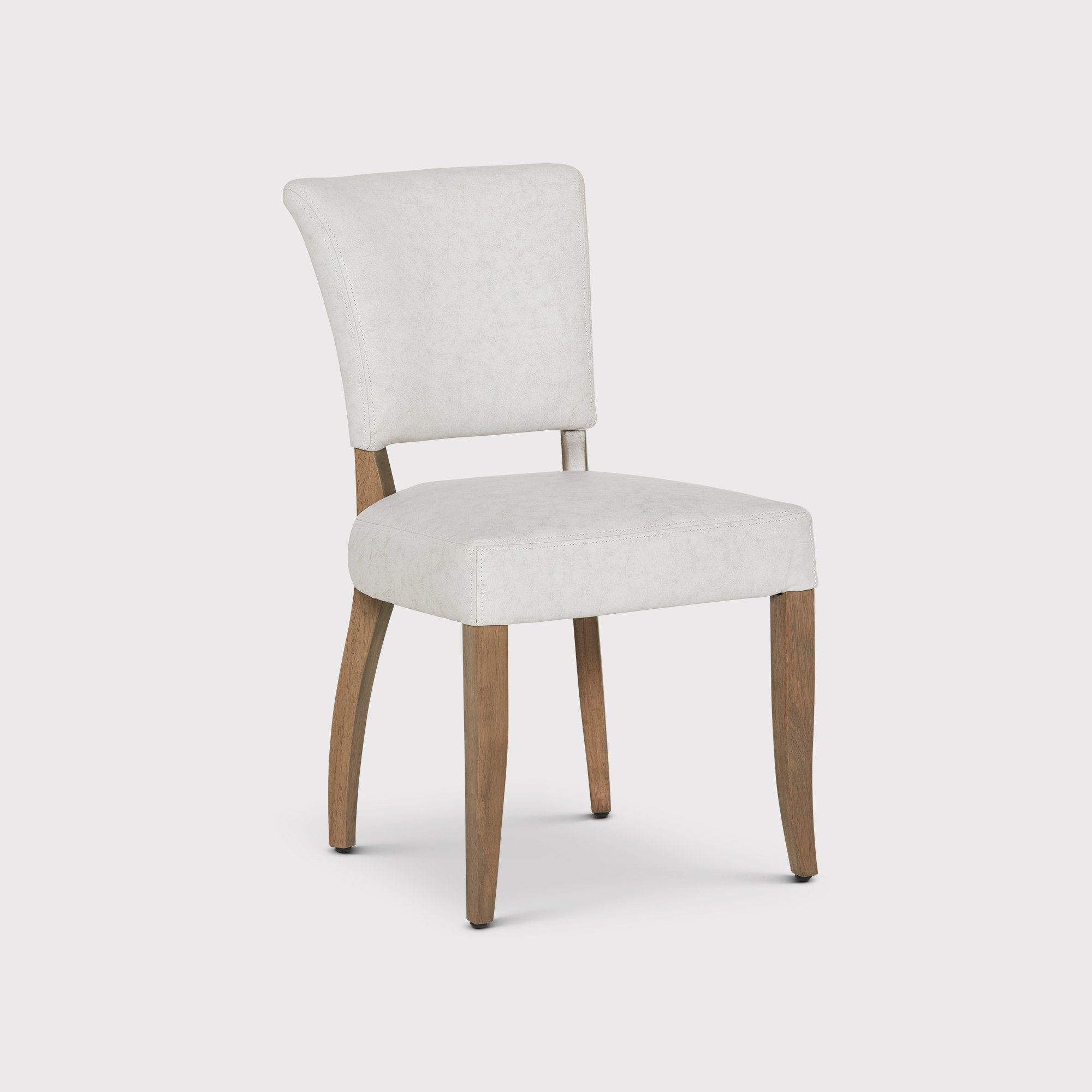 Timothy Oulton Mimi Dining Chair, White Leather | Barker & Stonehouse