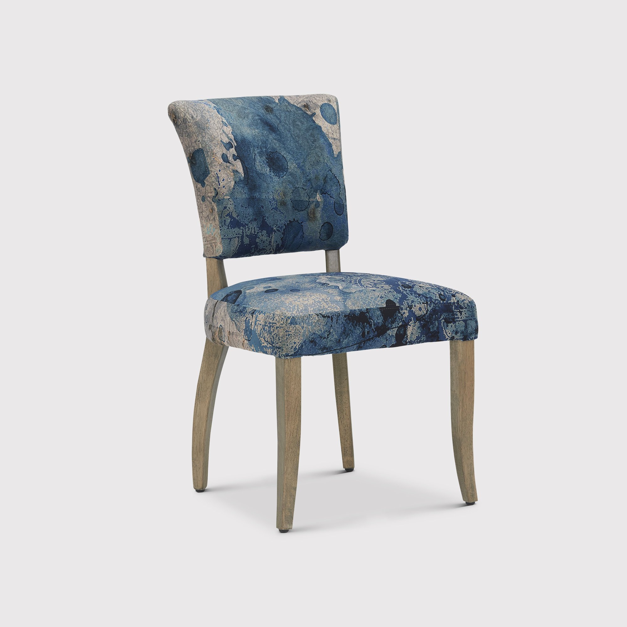 Timothy Oulton Mimi Dining Chair, Blue Velvet | Barker & Stonehouse