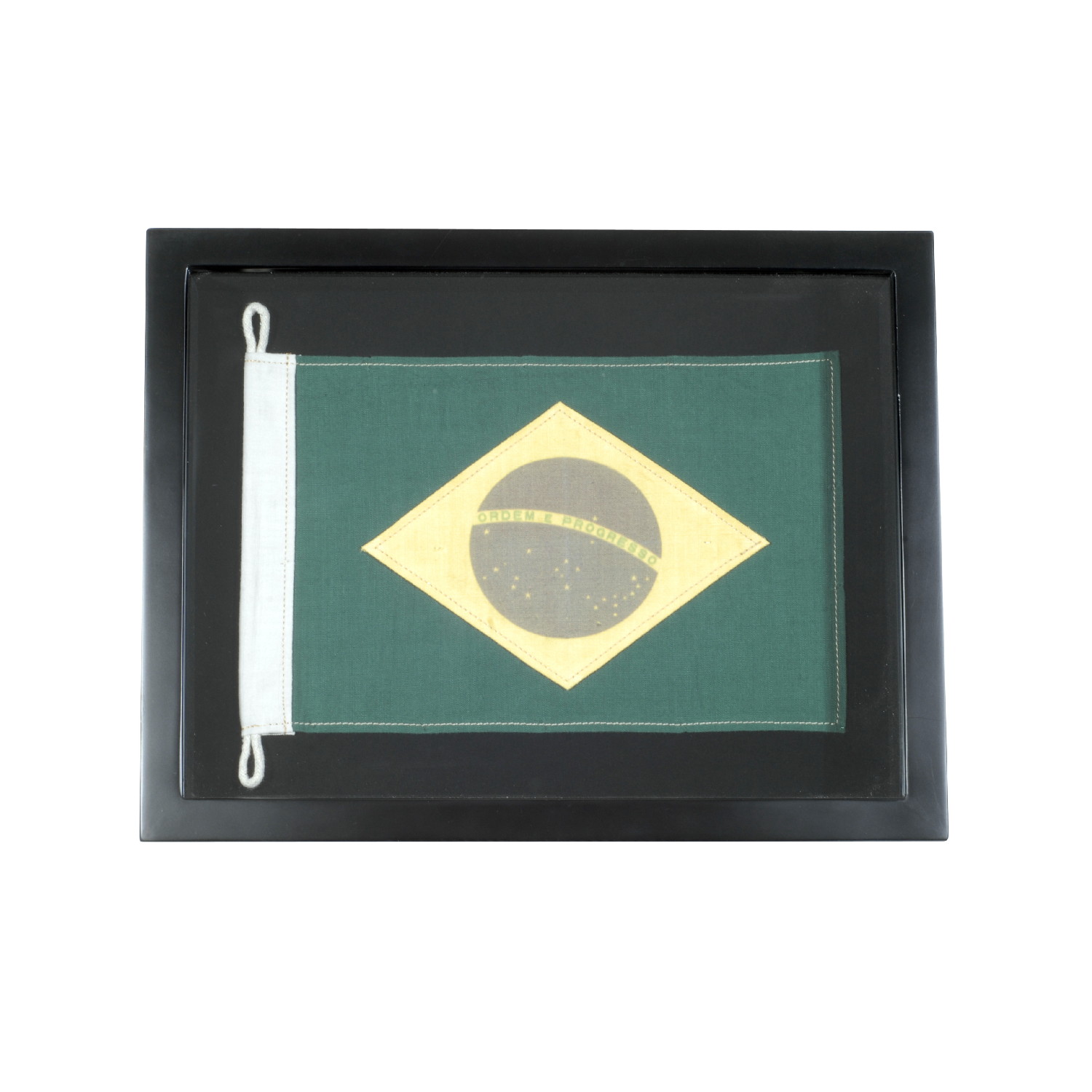 Photo of Timothy oulton flag shadow box mini print in square in green