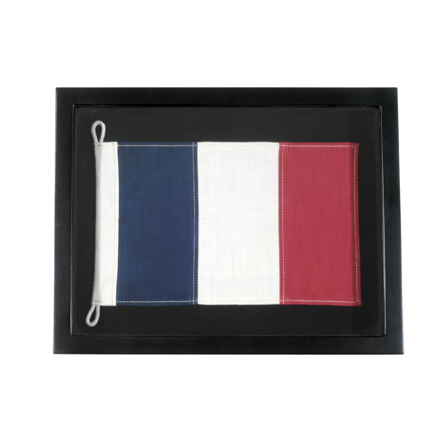 Timothy Oulton Flag Shadow Box Mini Print, Square, Blue | Barker & Stonehouse