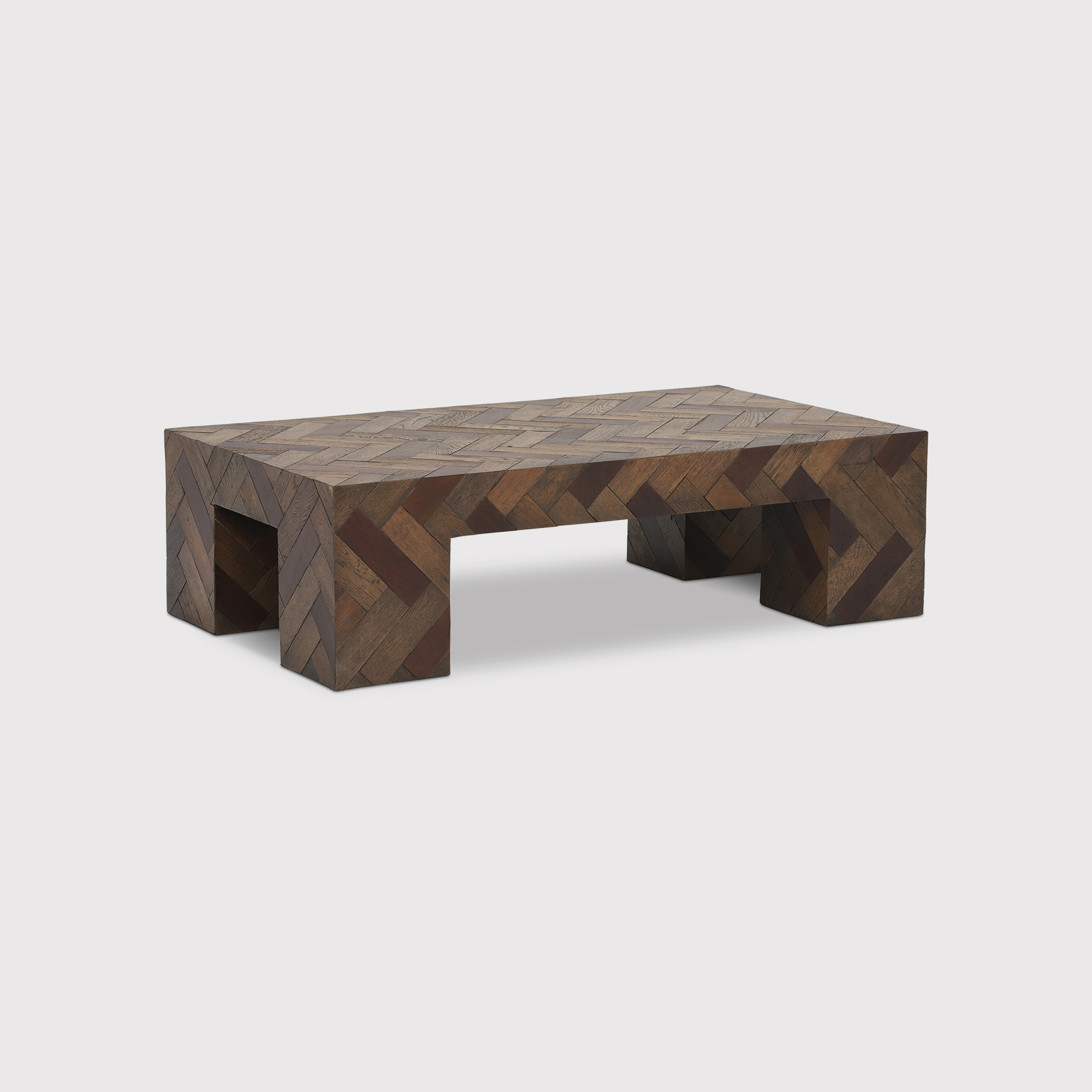 Timothy Oulton Edwardian Rectangular Coffee Table, Brown | Barker & Stonehouse