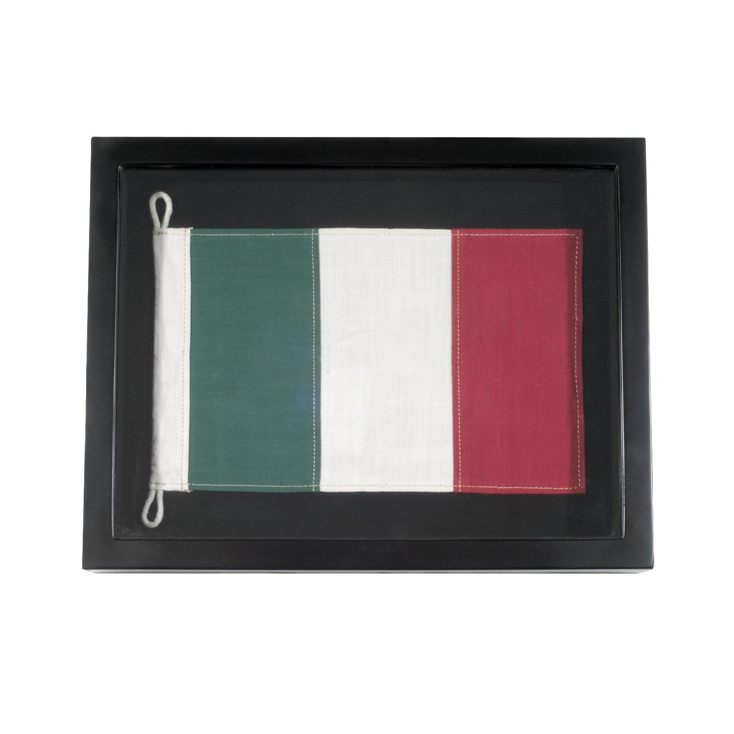 Photo of Timothy oulton flag shadow box mini 45x35cm print in square in green