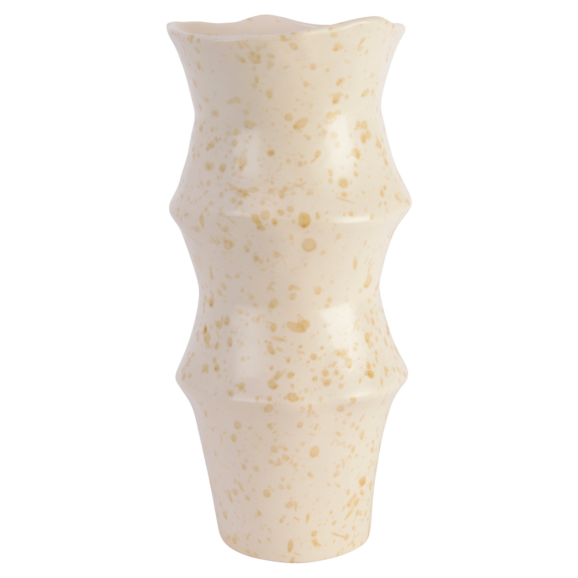 Tall Mottled Vase, Neutral | Barker & Stonehouse