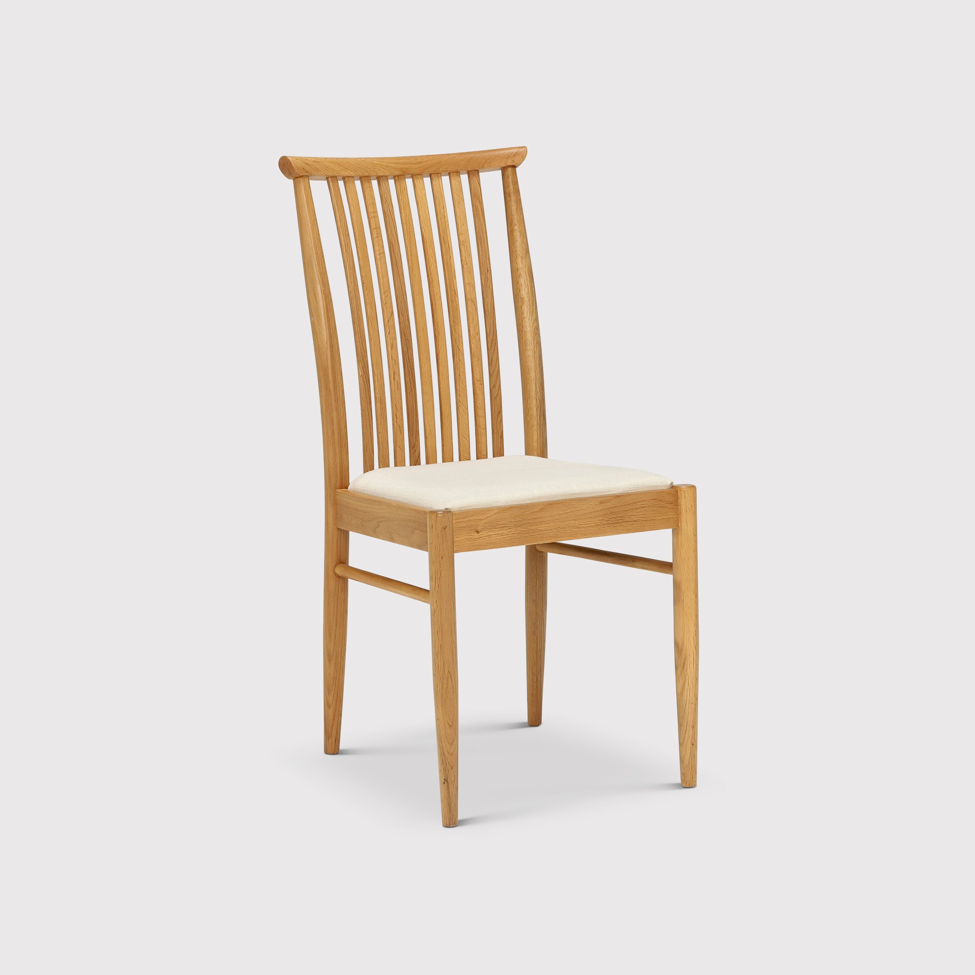 Ercol Teramo Dining Chair, Brown | Barker & Stonehouse