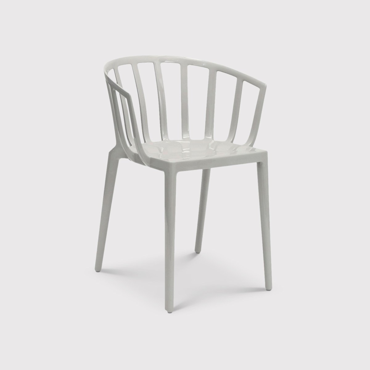 Kartell Venice Dining Chair, Grey | Barker & Stonehouse