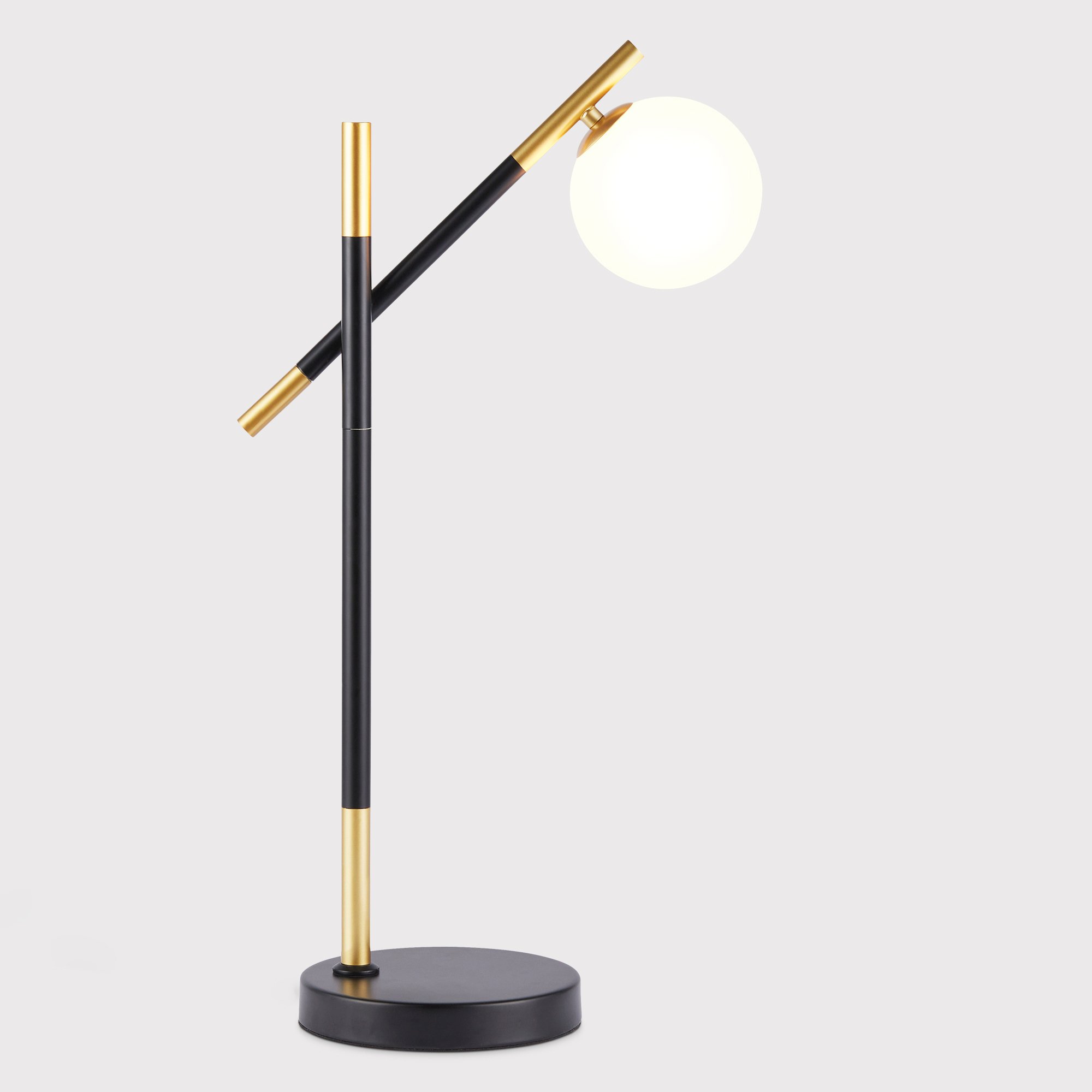Black & Gold Orb Table Lamp | Barker & Stonehouse